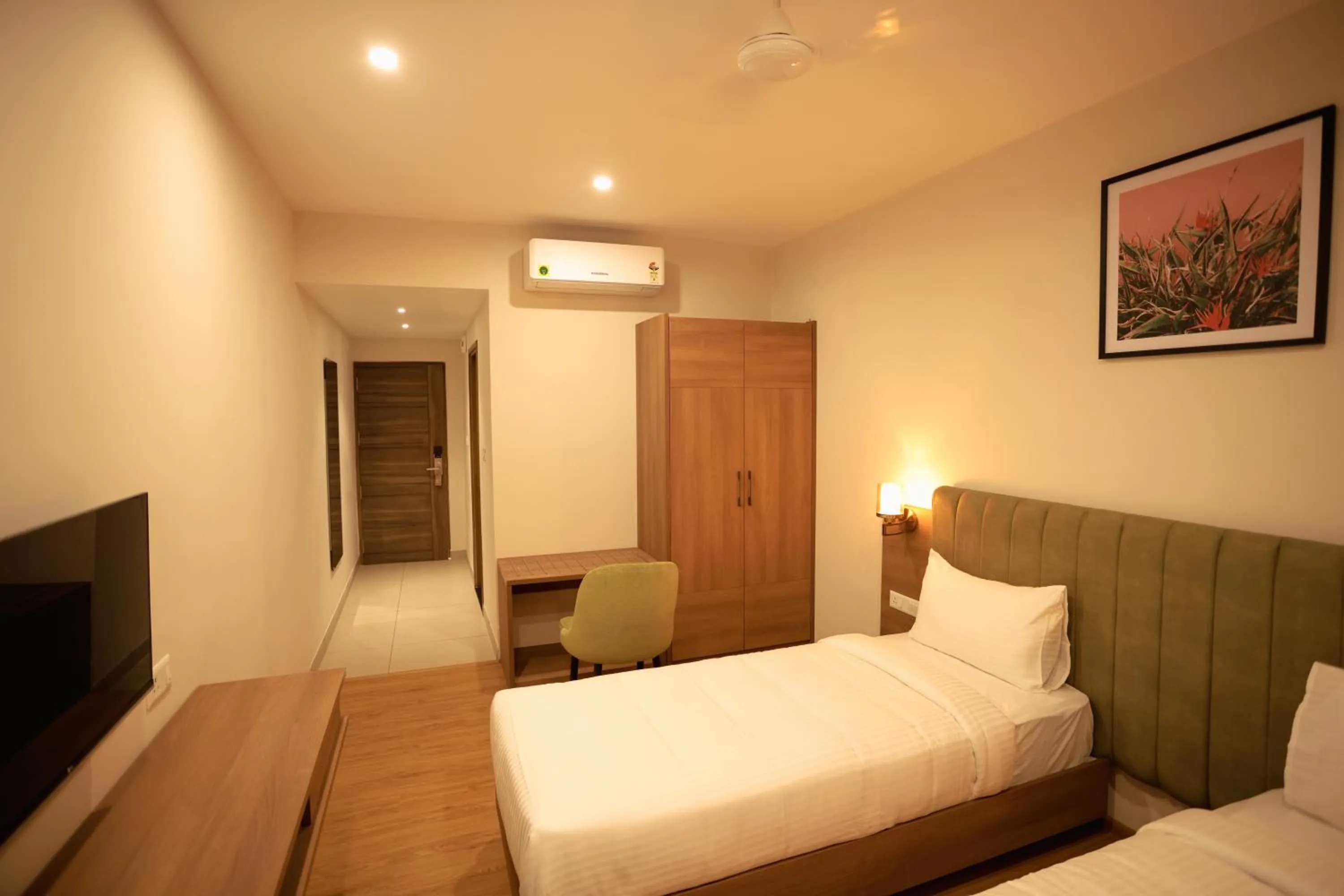 Evening entertainment, Bed in HILUX COURTYARD