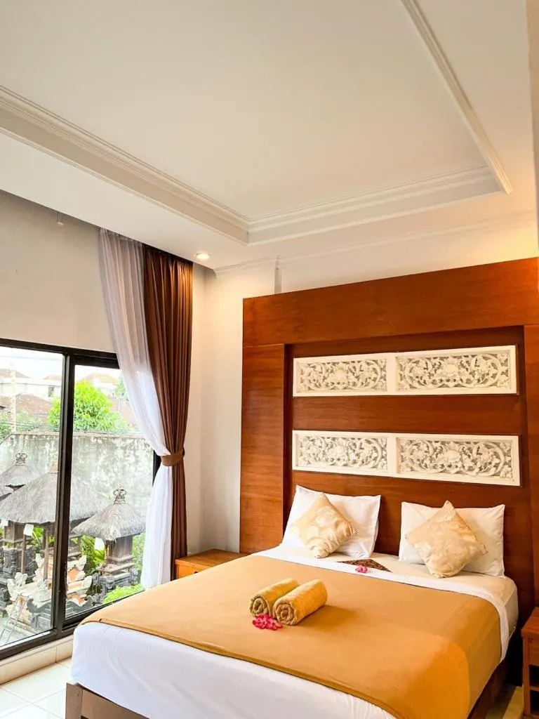 Bed in The Donno ubud Guest house