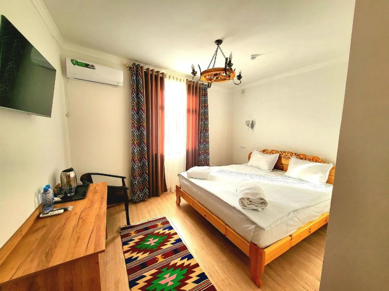 Photo of the whole room, Bed in Ulli Oy Boutique Hotel & Terrace