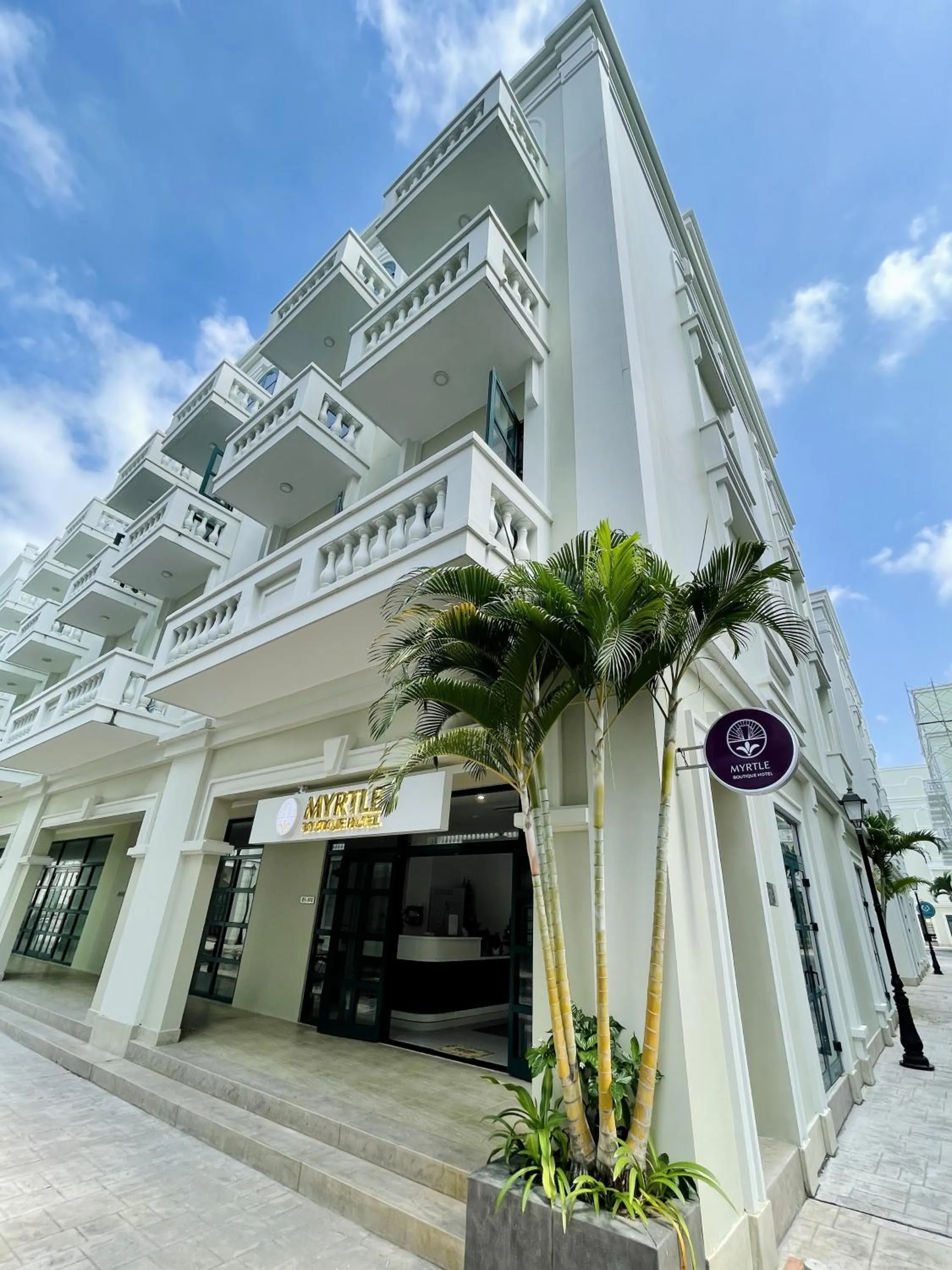 Facade/entrance in Myrtle Boutique Hotel Phu Quoc