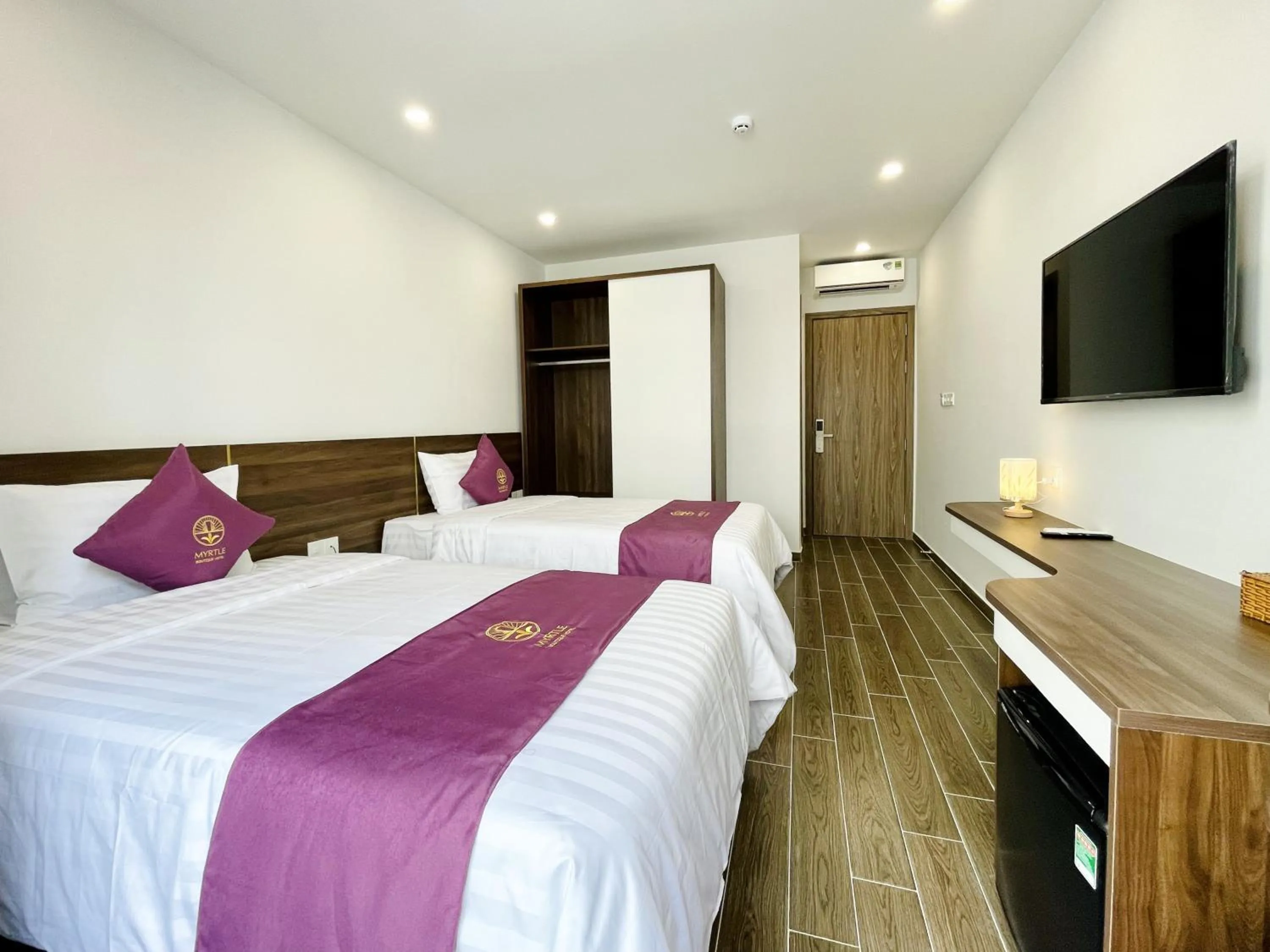 Bed in Myrtle Boutique Hotel Phu Quoc