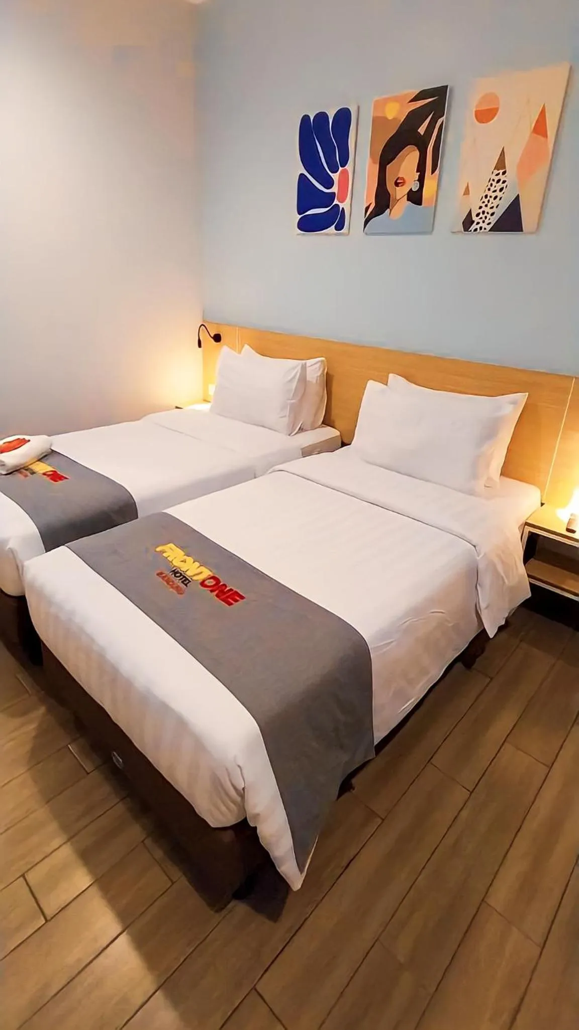 Bed in Front One Hotel Pasir Koja Bandung