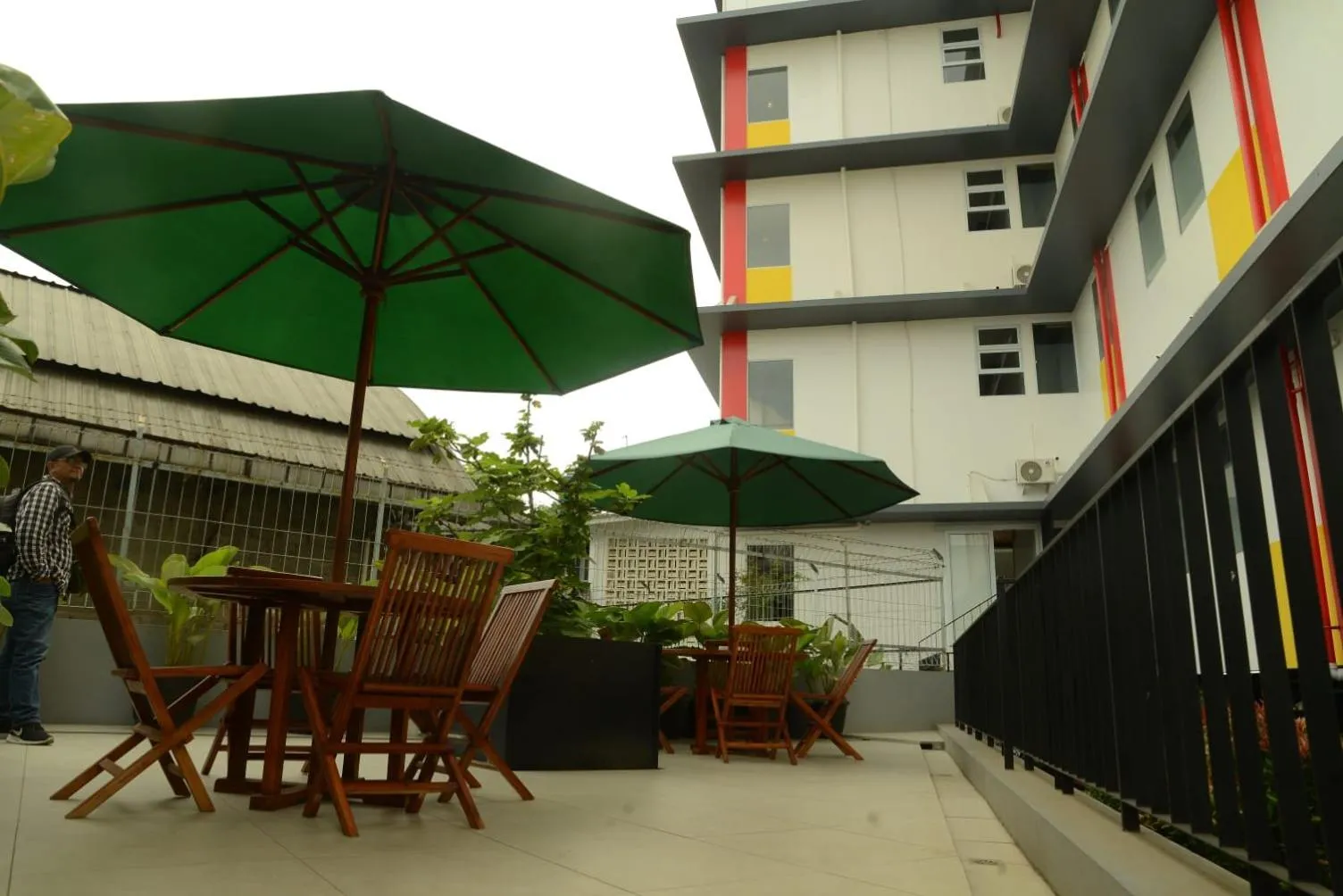Property building in Front One Hotel Pasir Koja Bandung