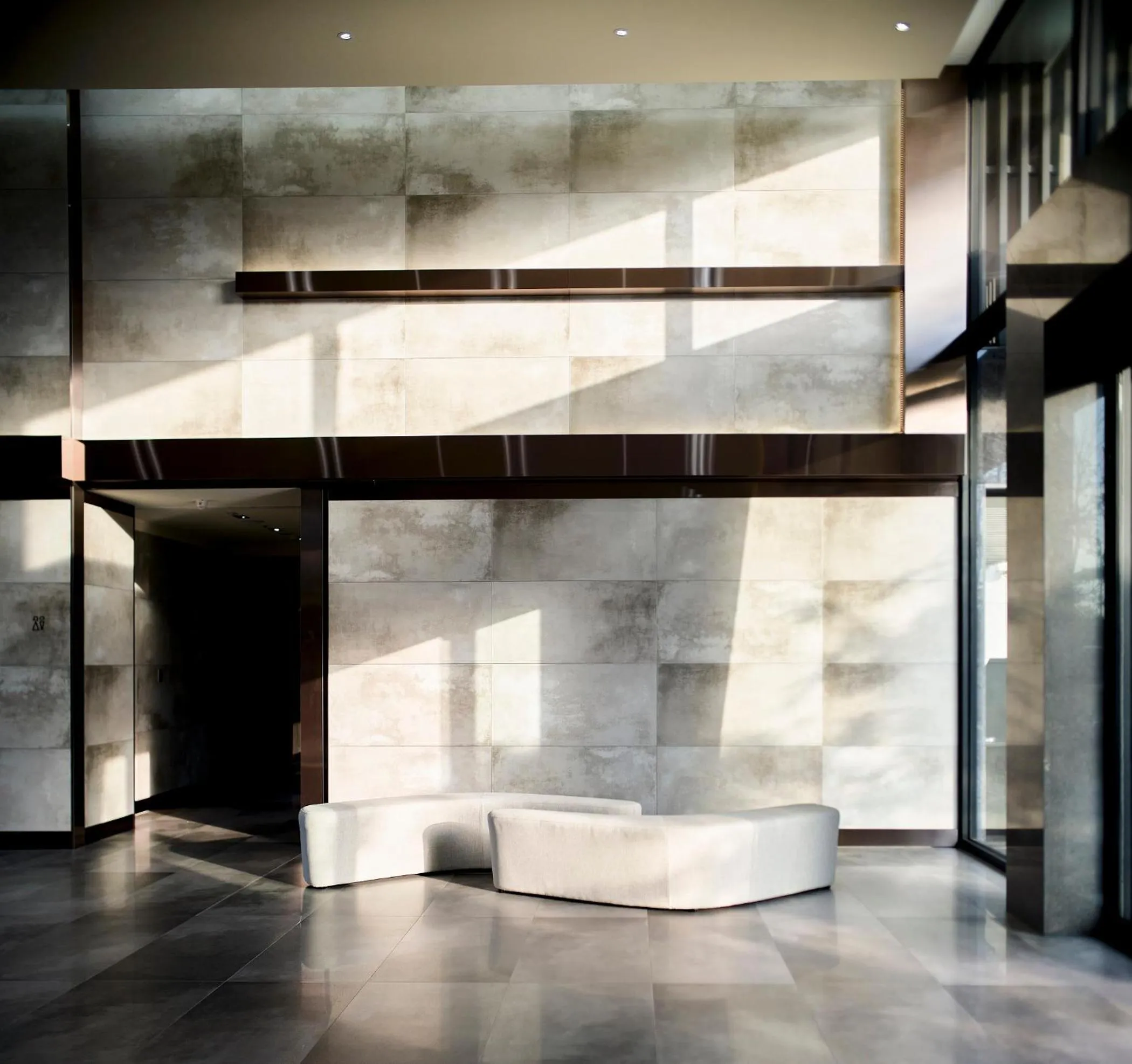 Seating area in CP Hotel