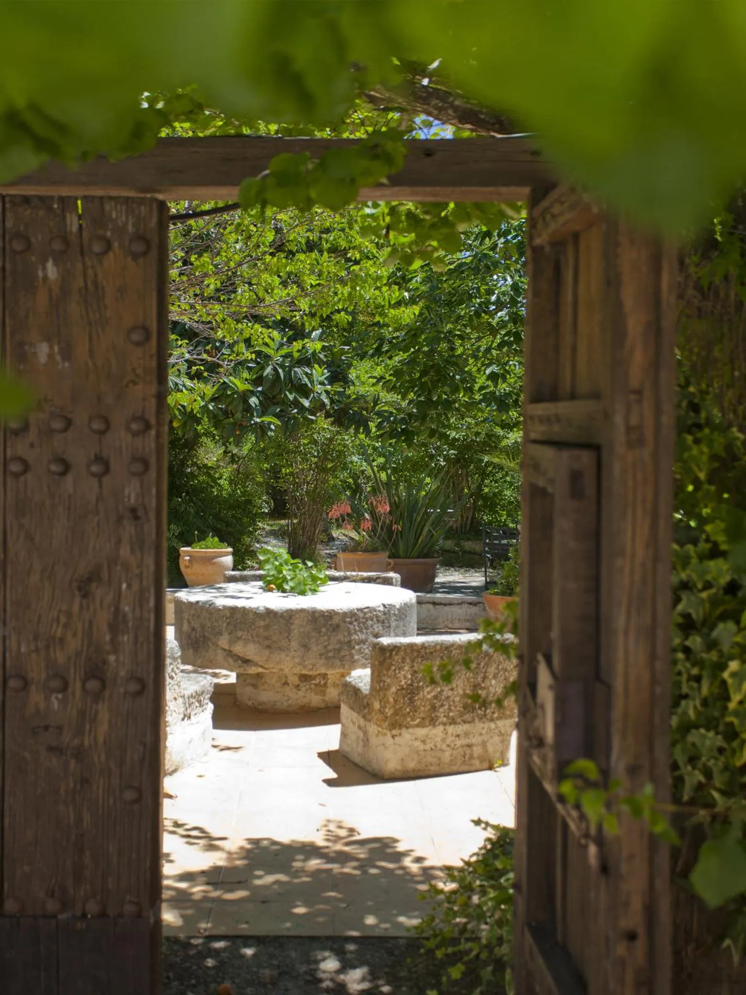 Patio in Hotel Rural Molino del Puente Ronda