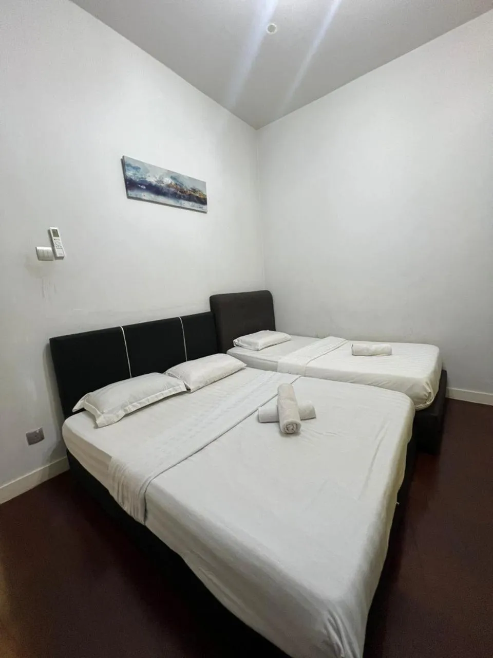 Bed in The Loft Imago Shopping Mall, City Centre in Kota Kinabalu