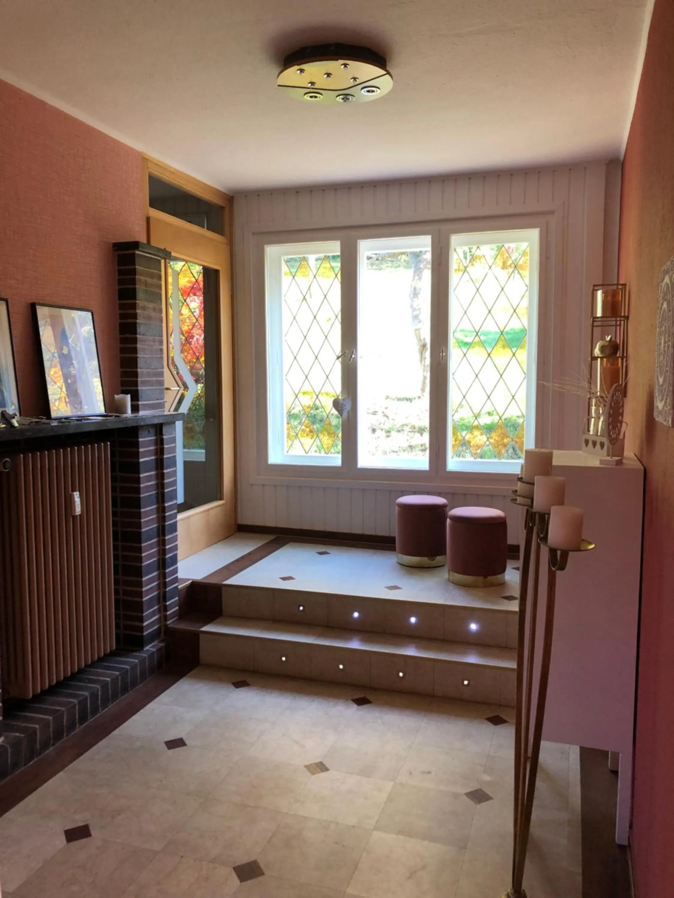 Seating area in Haus Brockenblick