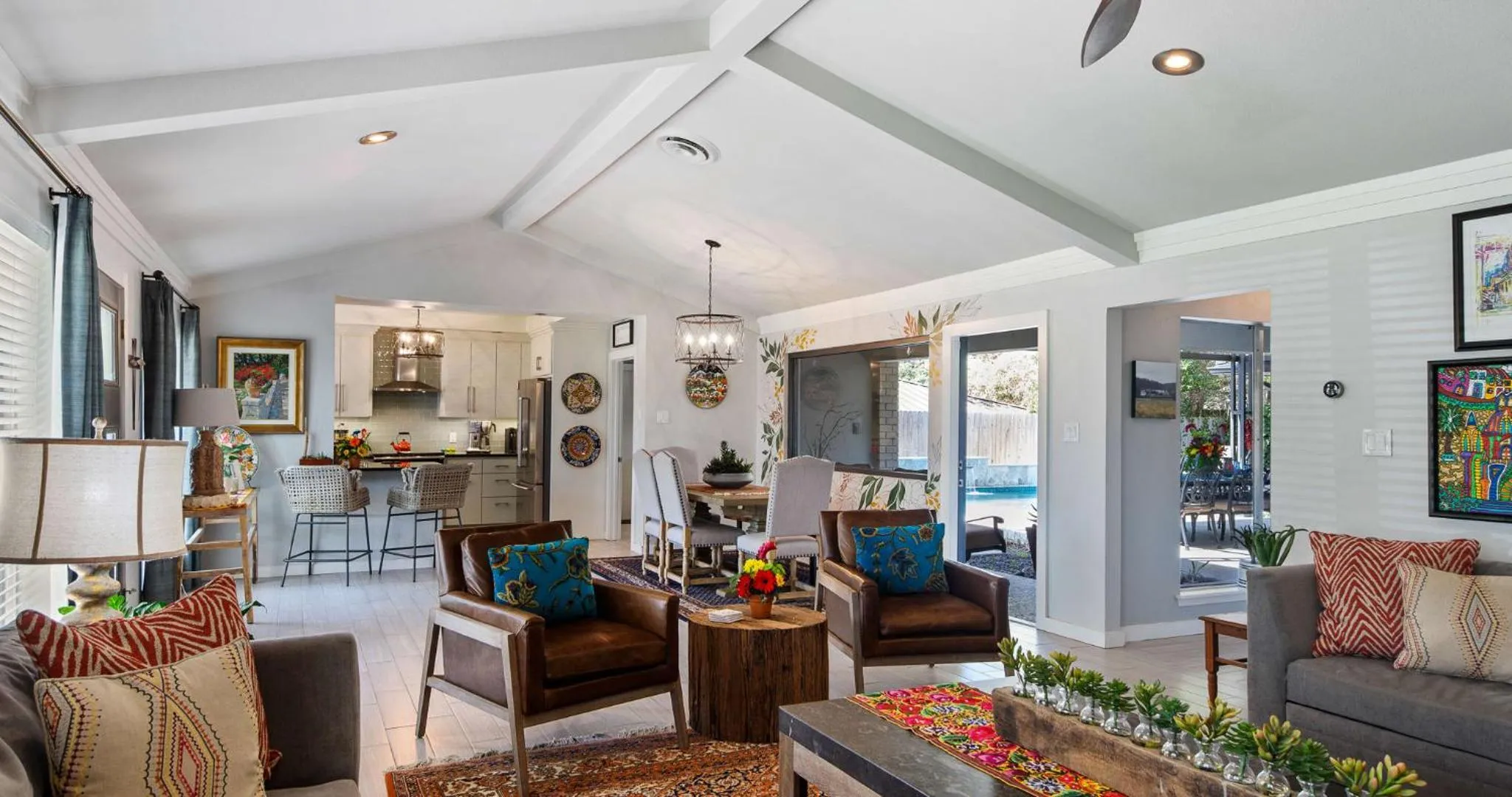 Stylish 3BR House with Swimming Pool and Walking to HSB Resort