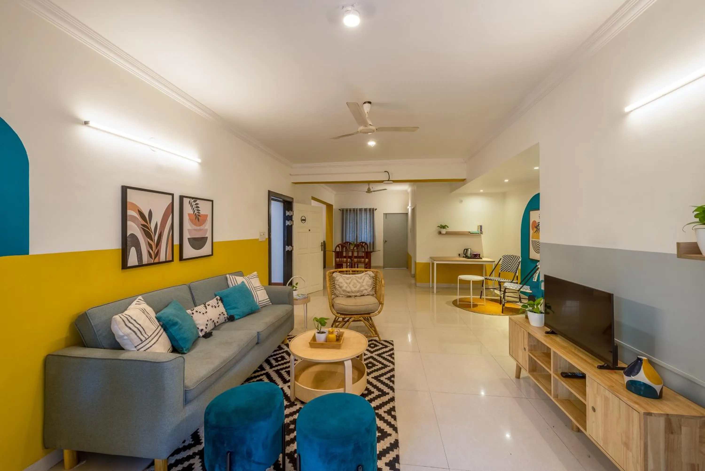 Living room in Olive Hotel Calangute Niwasa by Embassy Group