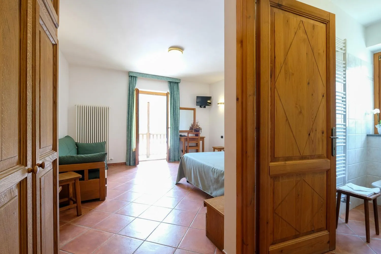 Bed in Hotel Casalpina Don Barra