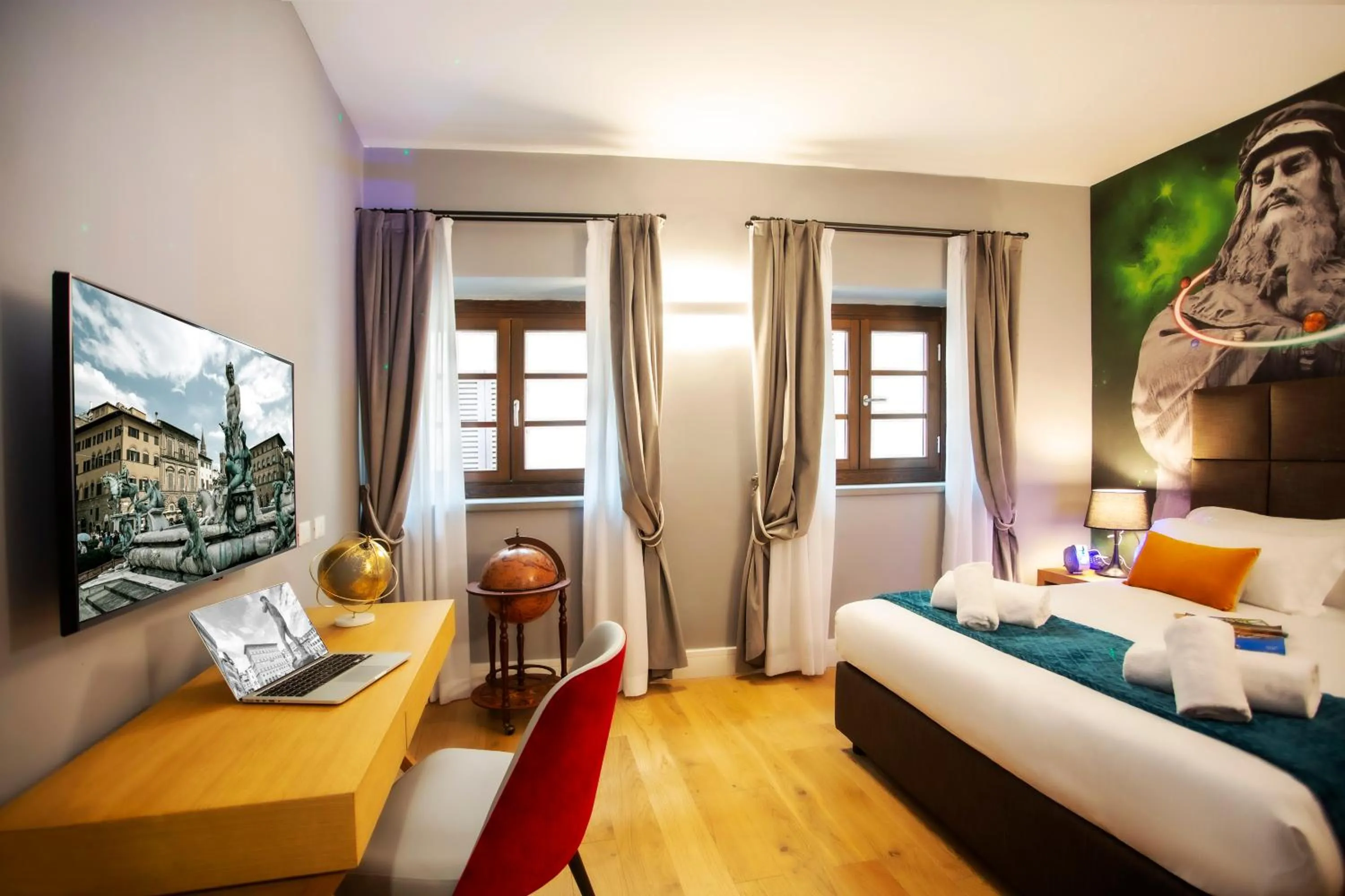 Photo of the whole room, Bed in Casual Rinascimento Firenze