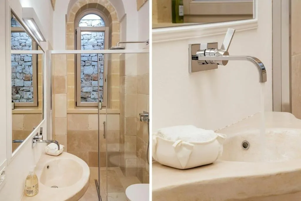 Shower in Villa Bellavista by Raro Villas