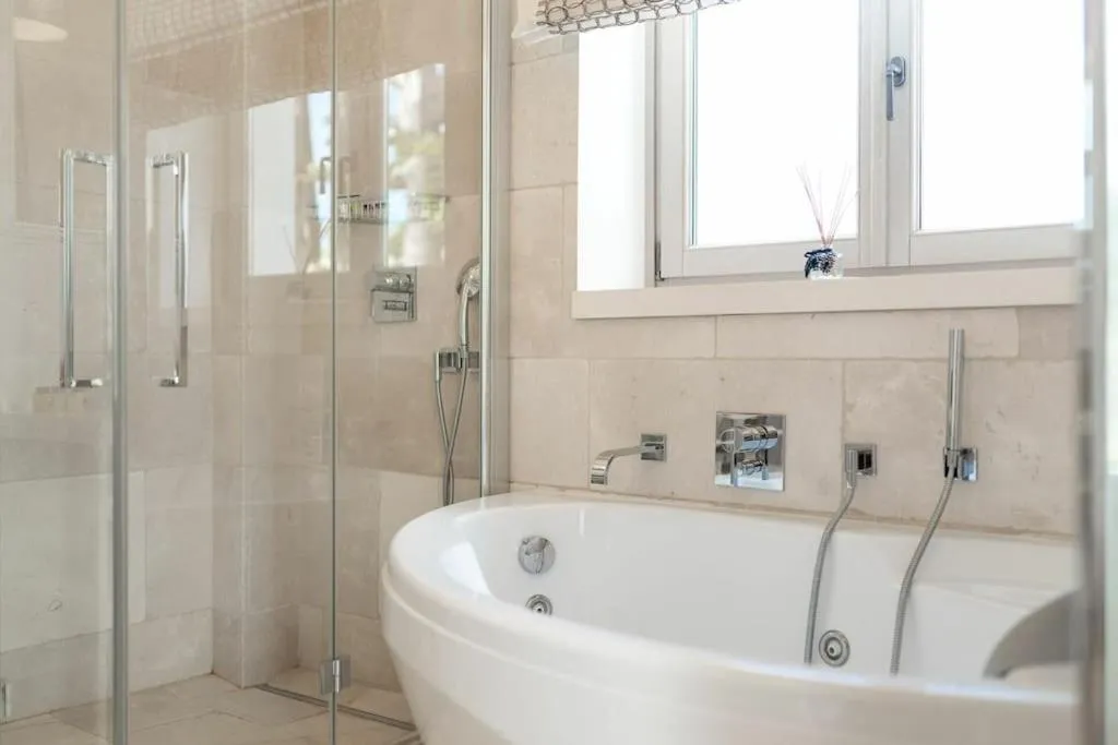 Shower in Villa Bellavista by Raro Villas