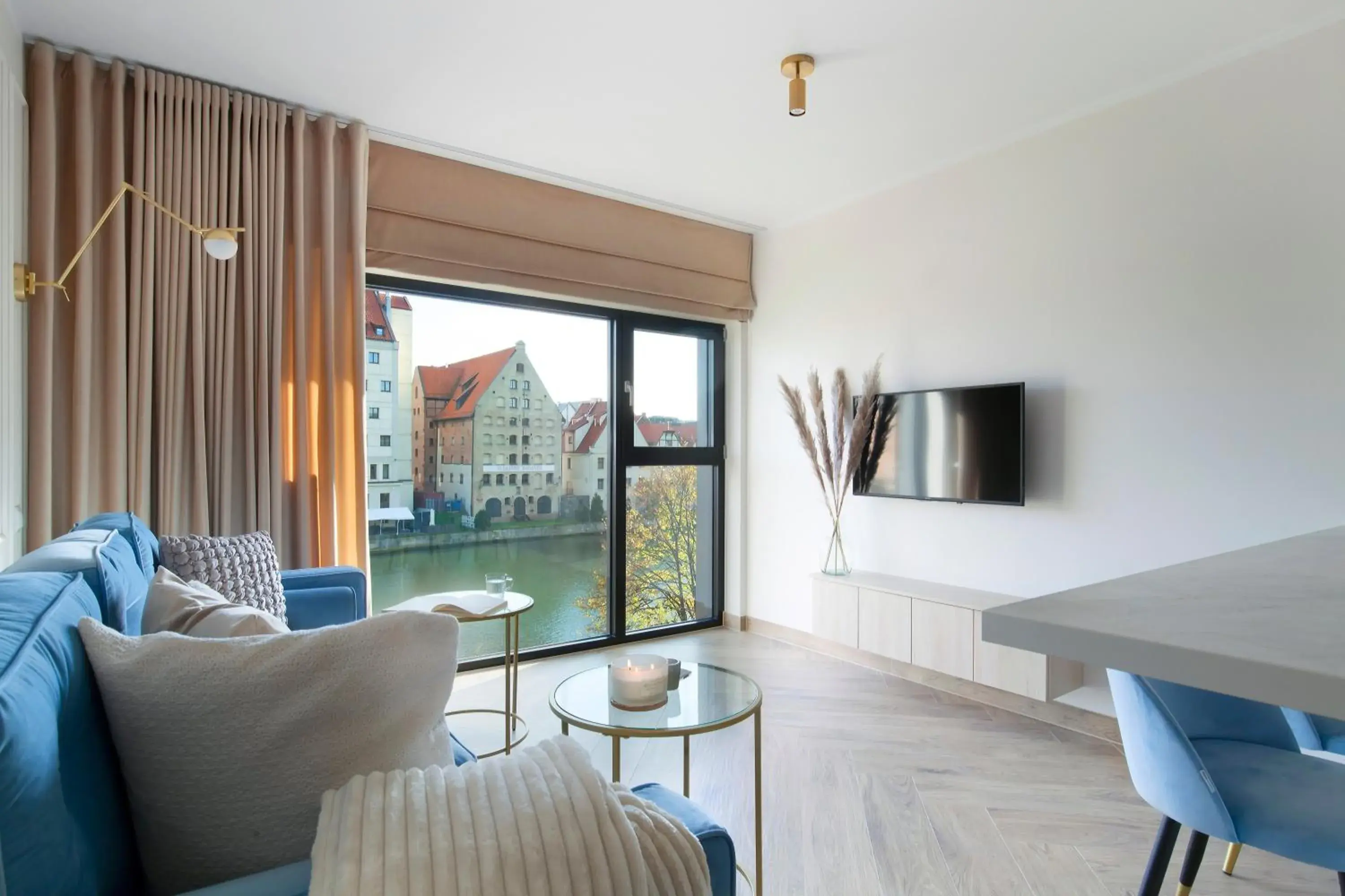 Studio Apartment with River View in Elite Apartments Rezydencja Wintera Studio Apartment with River View in Elite Apartments Rezydencja Wintera