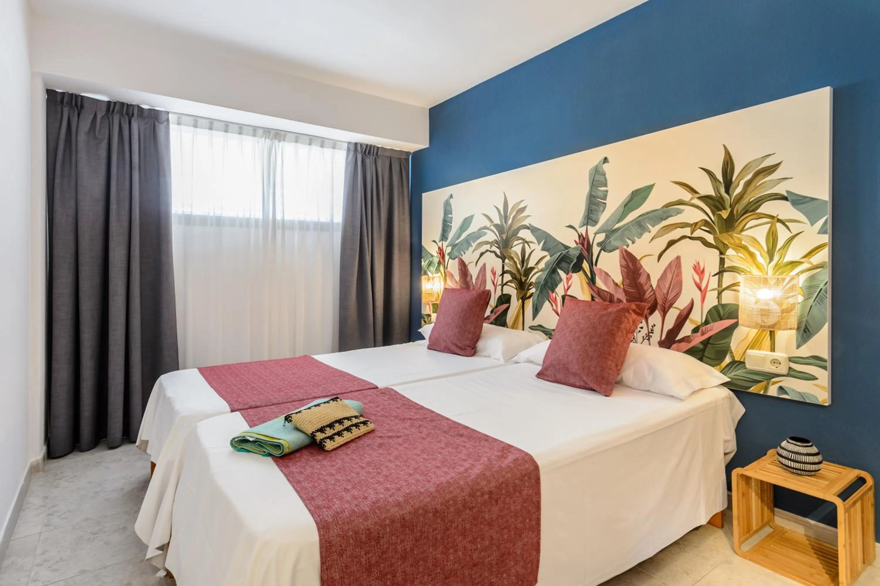 Bedroom, Bed in Apartamentos Vibra Jabeque Soul-3SUP