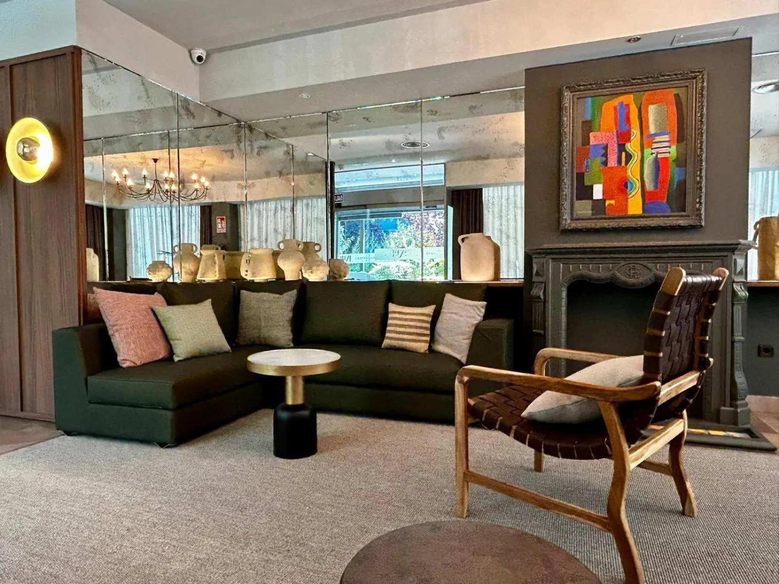 Lobby or reception in Luze Castellana