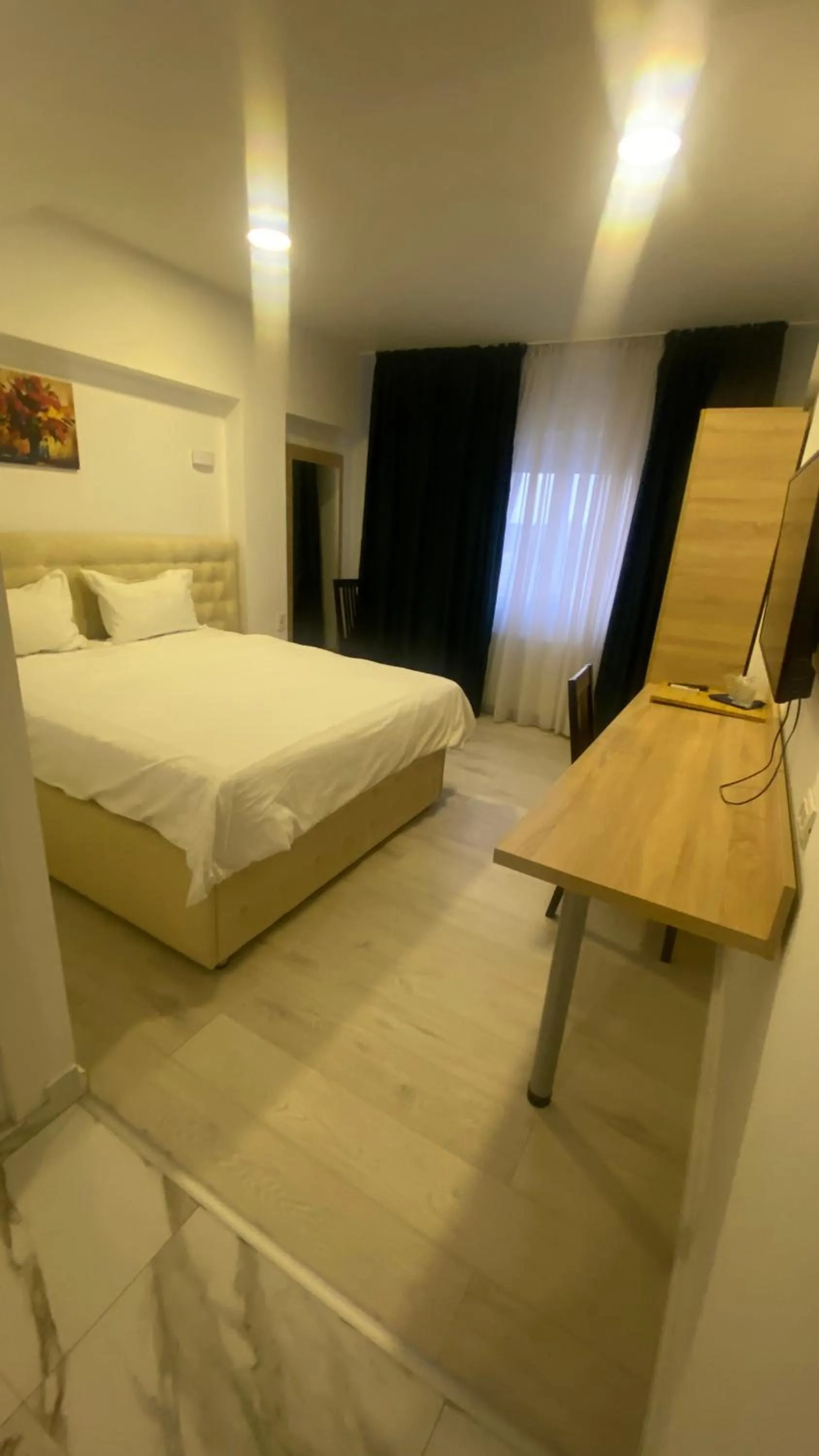 Bed in Floria Hotels