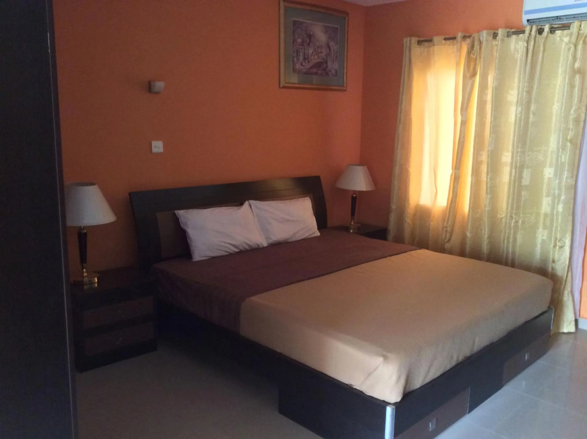 Bed in Mansea Beach Hotel