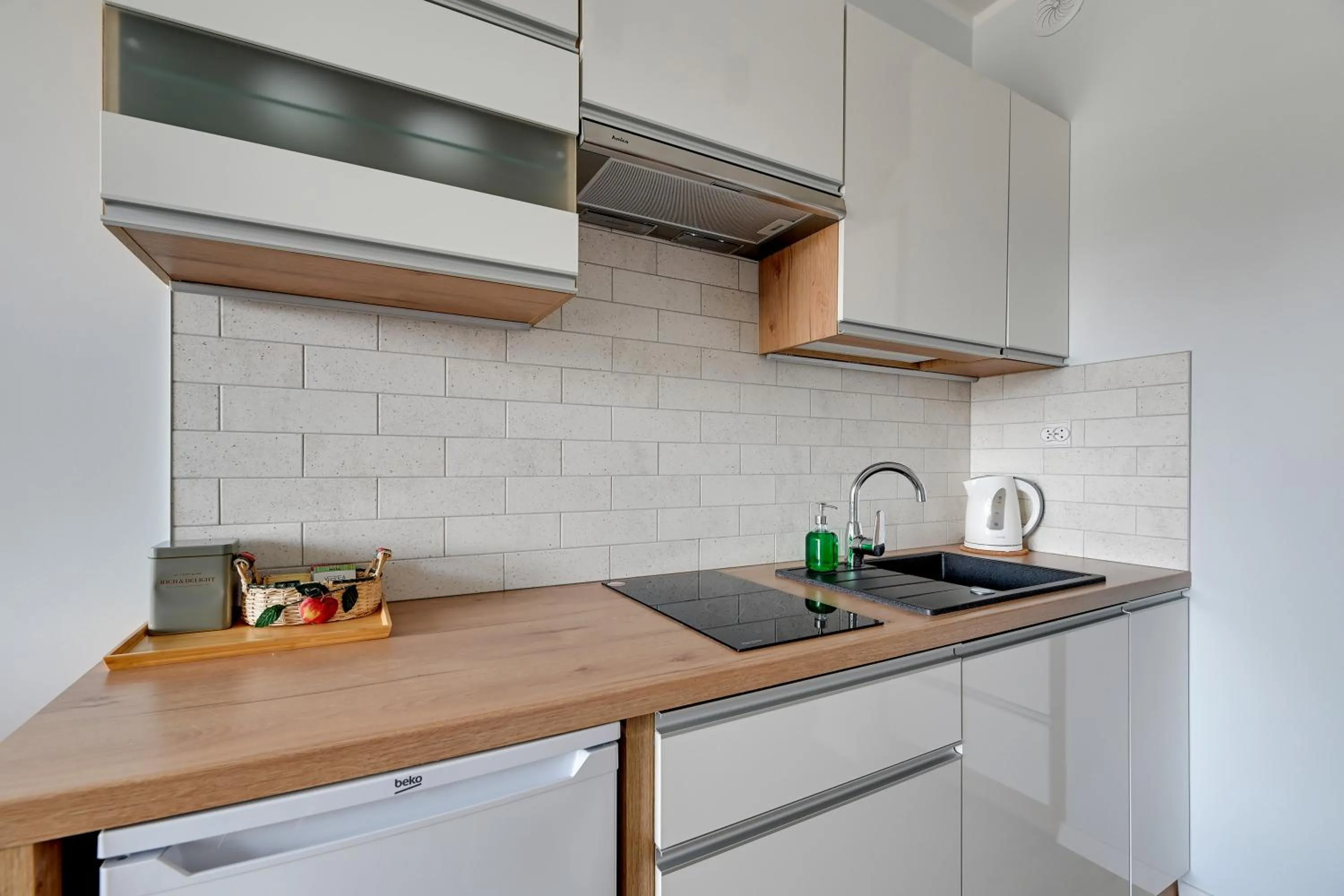 Kitchen or kitchenette in RentPlanet - Apartamenty Chlebova II