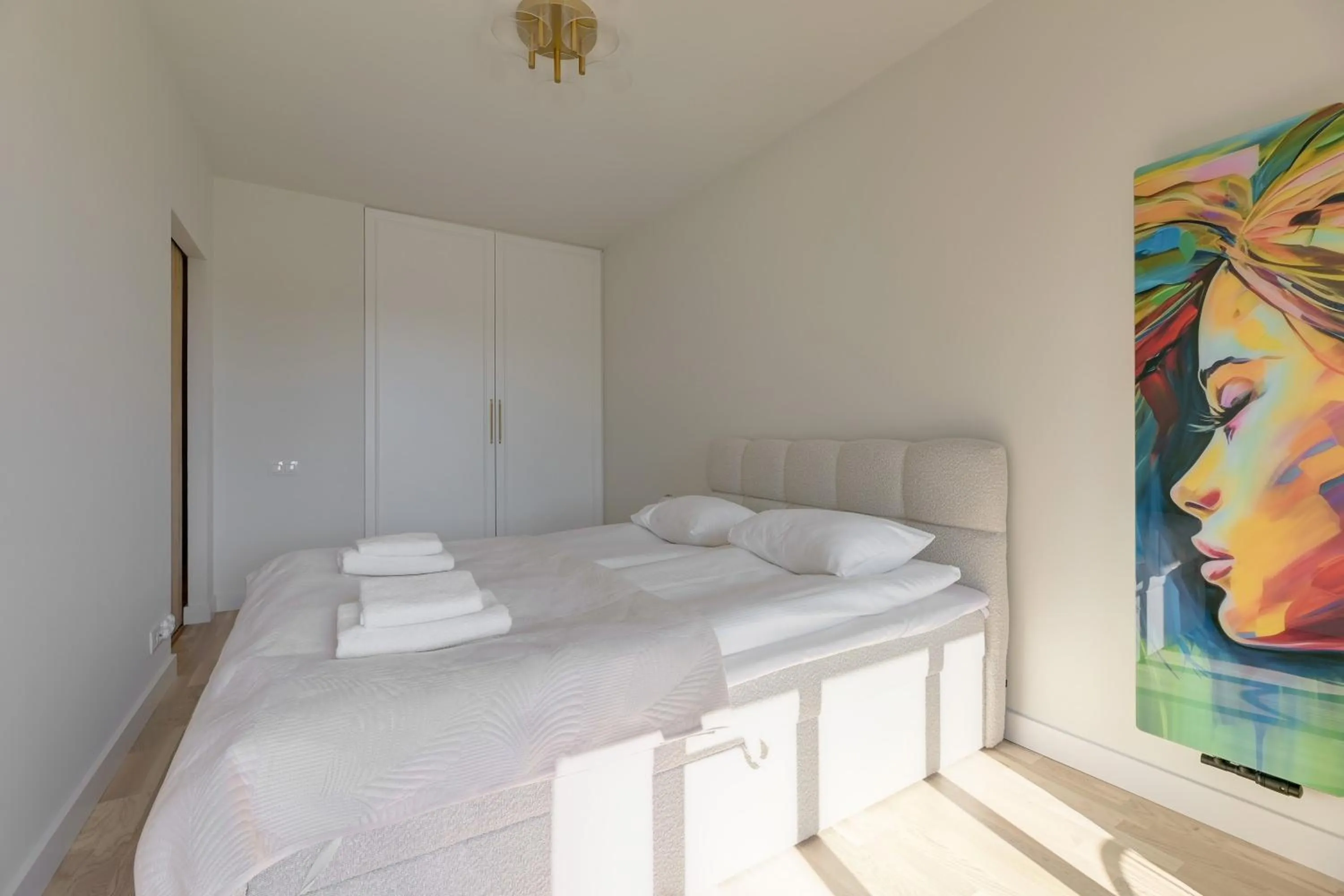 Bed in RentPlanet - Apartamenty Chlebova II