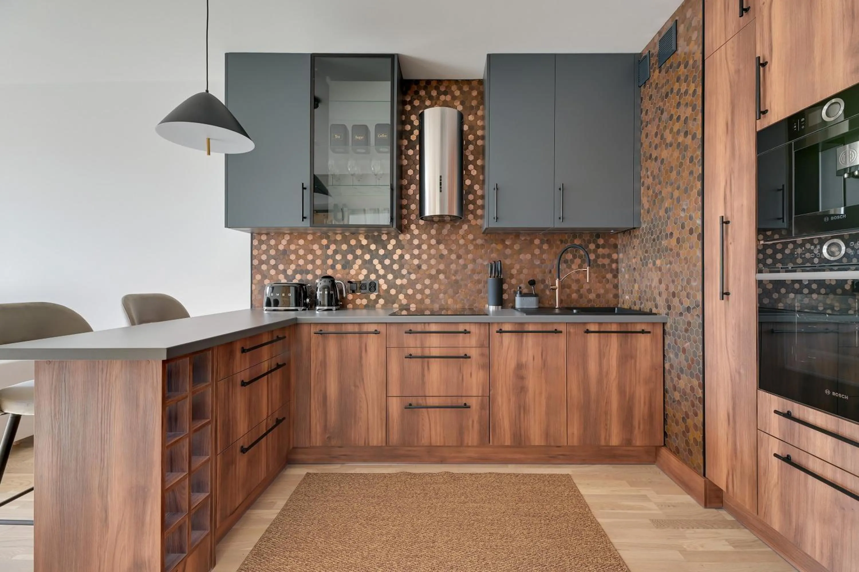 Kitchen or kitchenette in RentPlanet - Apartamenty Chlebova II