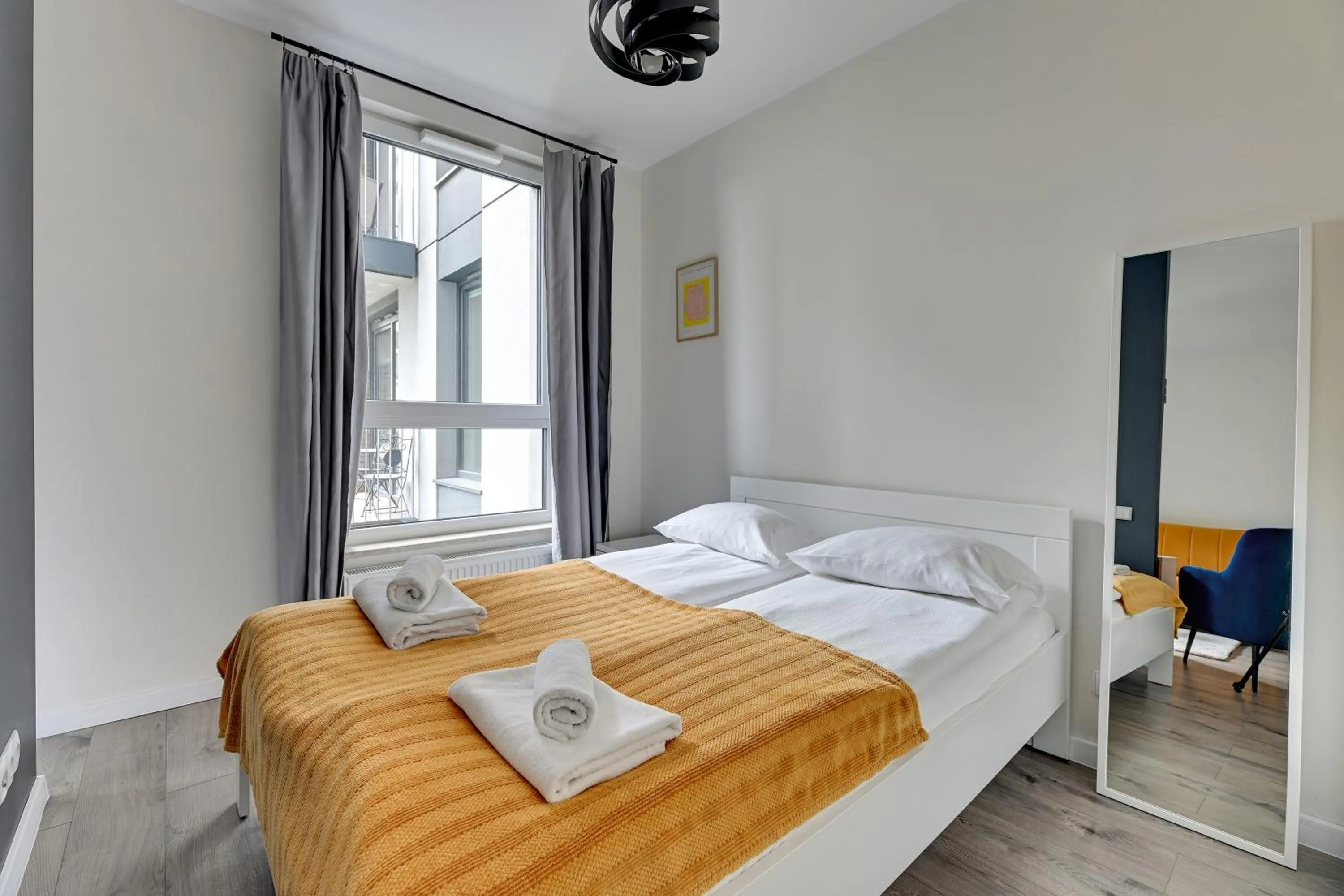 Bed in RentPlanet - Apartamenty Chlebova II