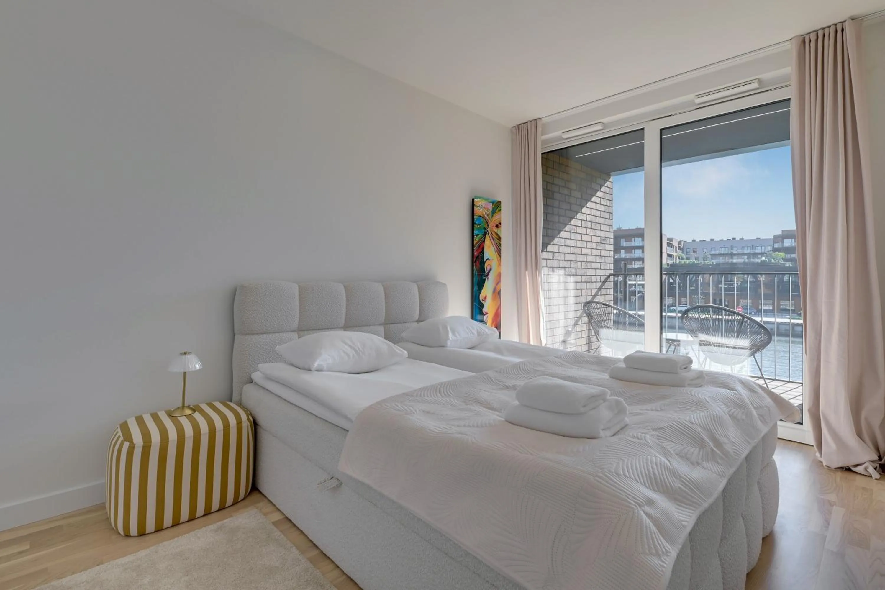 Bed in RentPlanet - Apartamenty Chlebova II