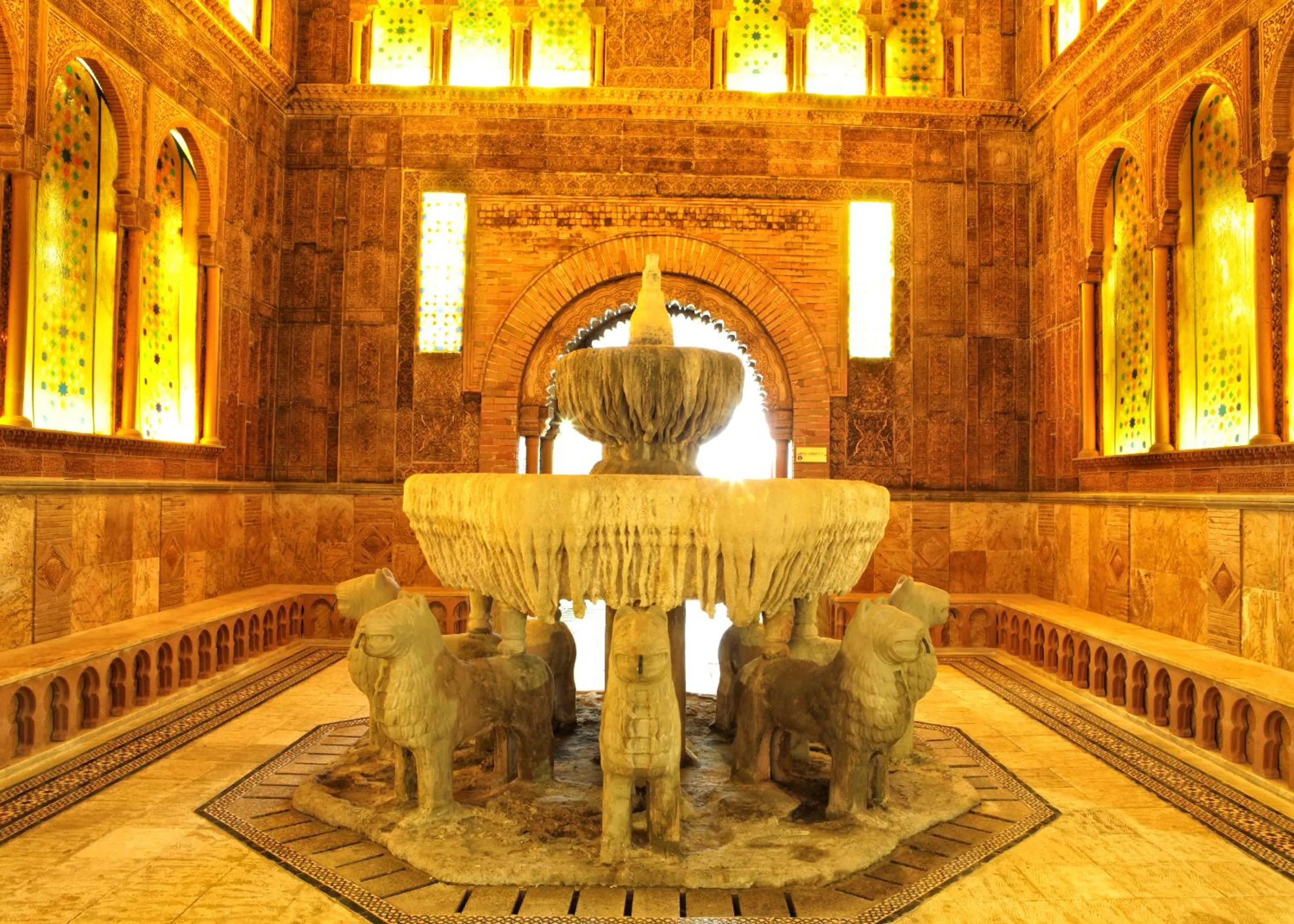 Hot Spring Bath in Balneario de Archena - Hotel Termas