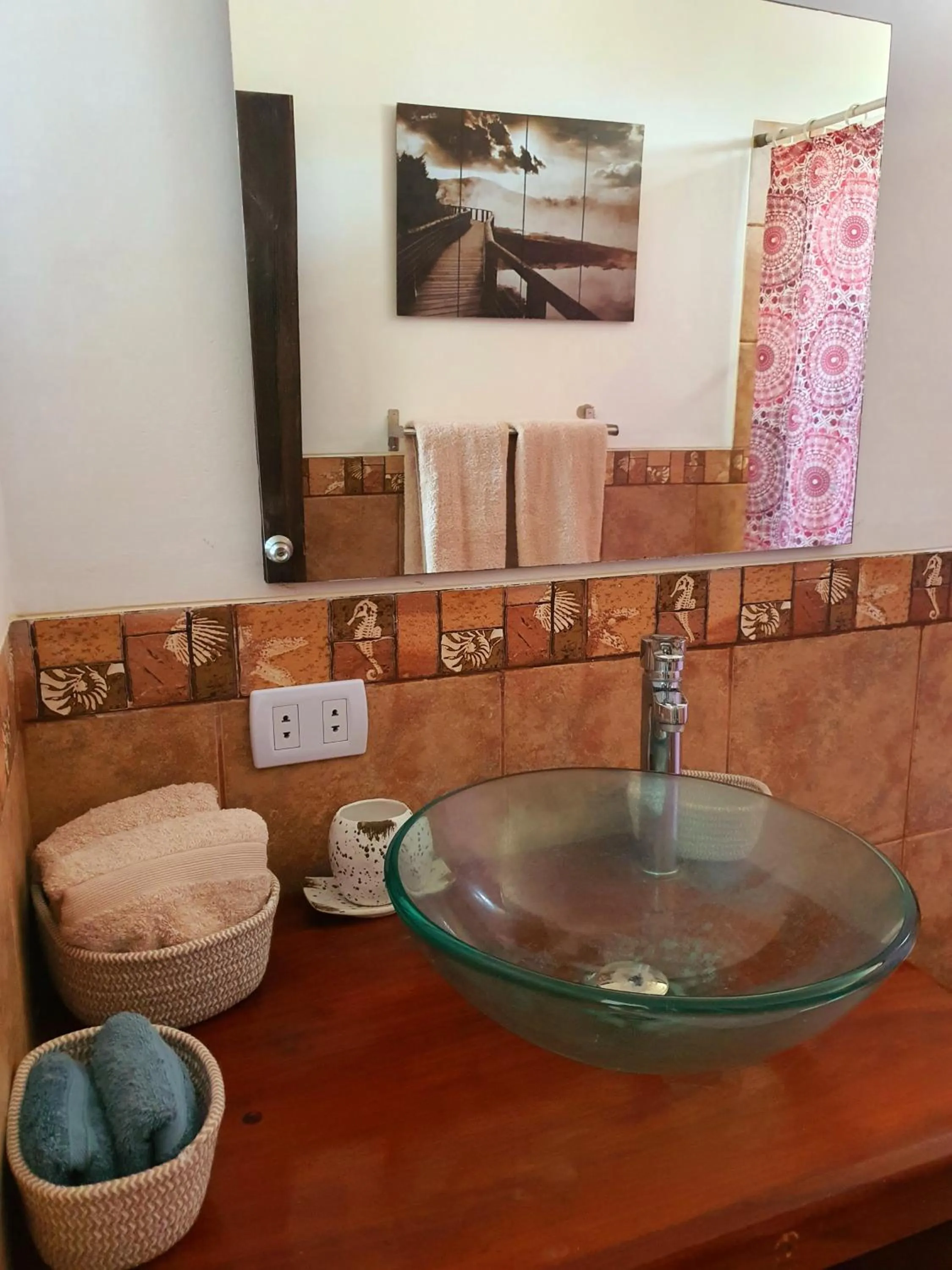 Bathroom in Oasis de Vichayito