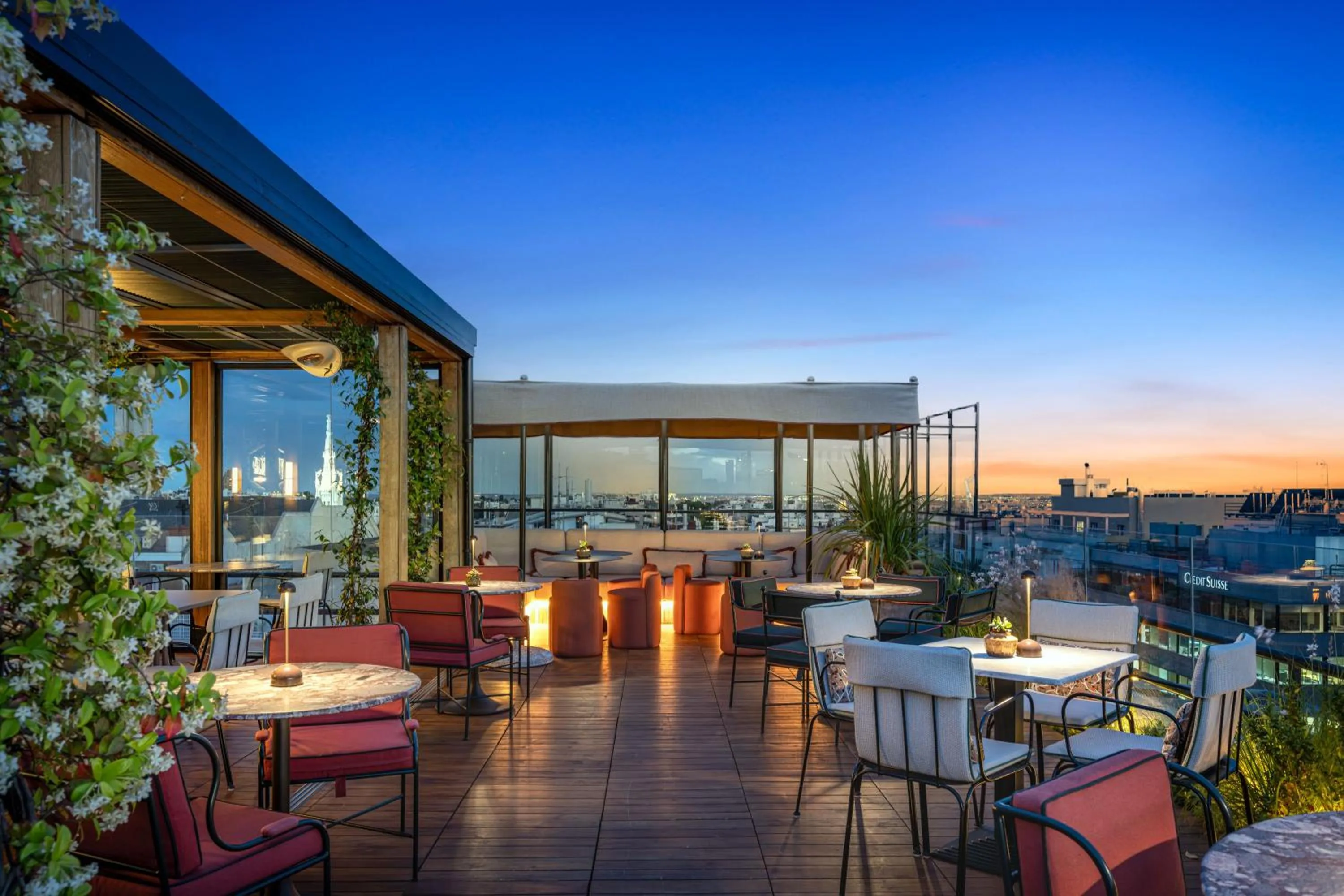 Balcony/Terrace in BLESS Hotel Madrid - The Leading Hotels of the World