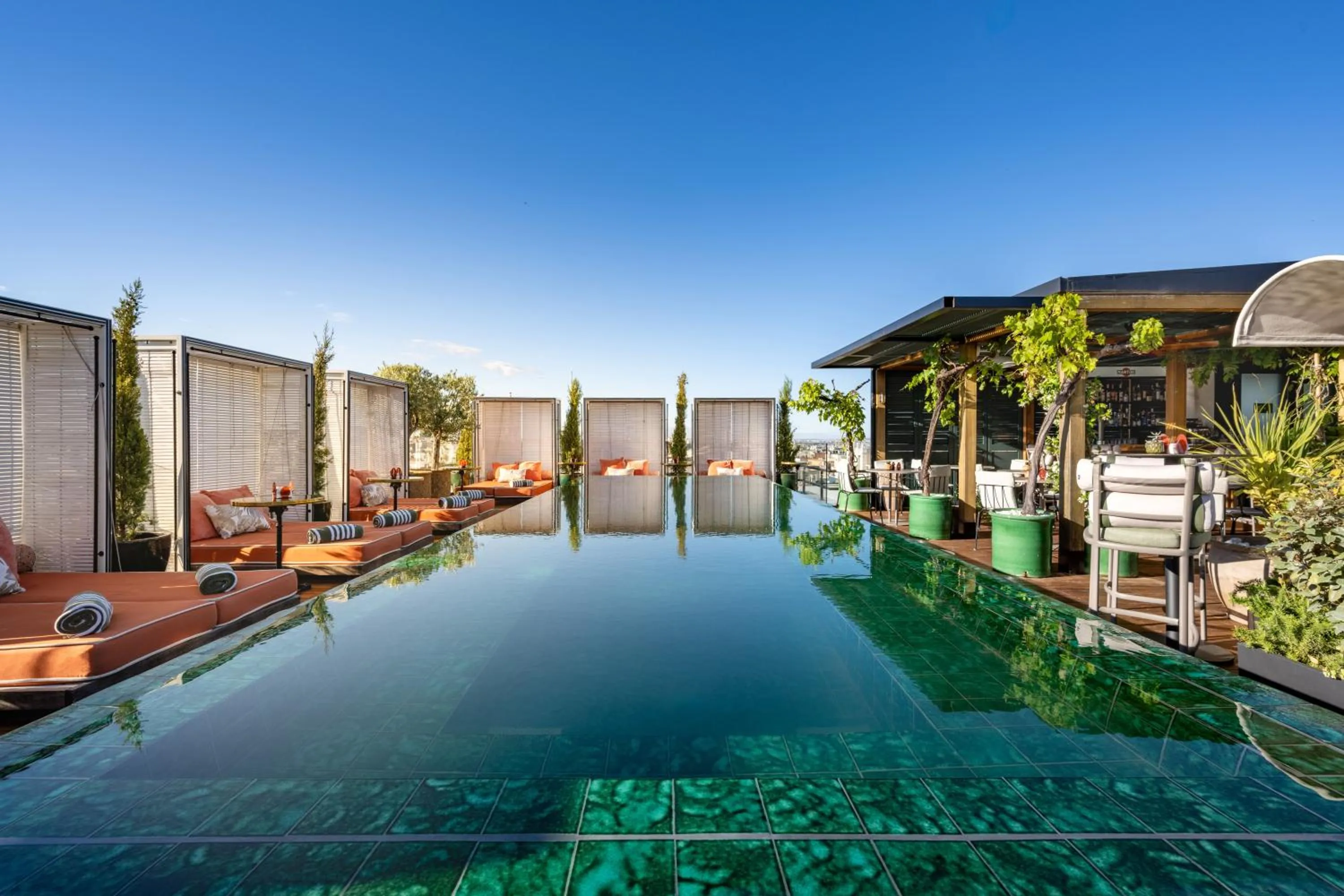 Swimming pool in BLESS Hotel Madrid - The Leading Hotels of the World