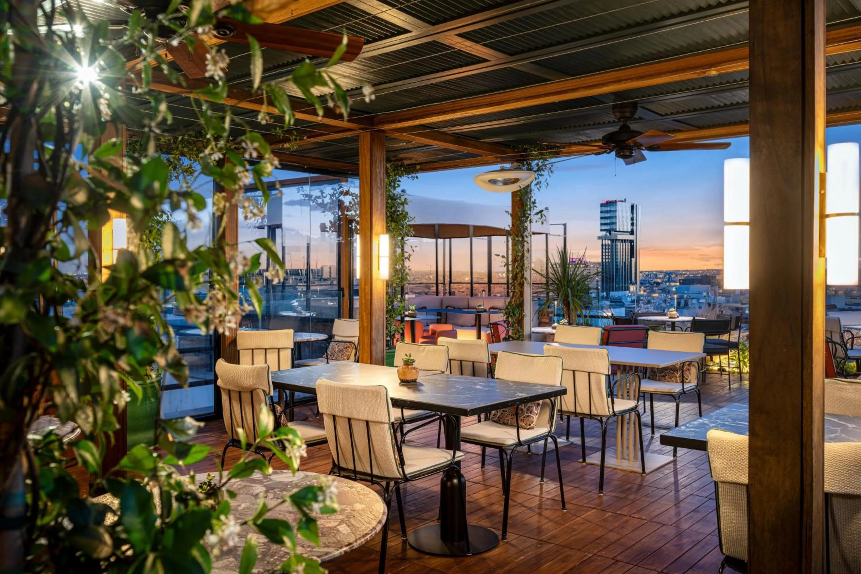 Balcony/Terrace in BLESS Hotel Madrid - The Leading Hotels of the World