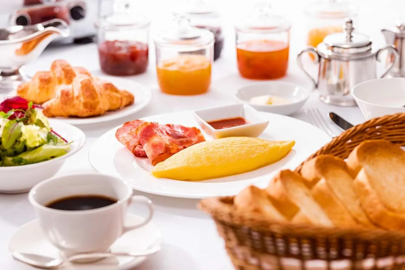 Breakfast in The Saihokukan Hotel