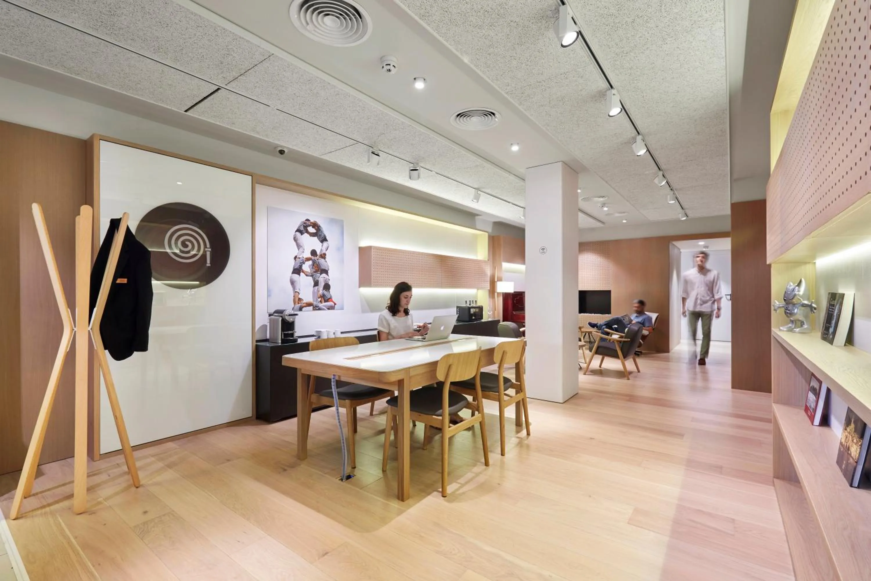 Lobby or reception in Aparthotel Silver