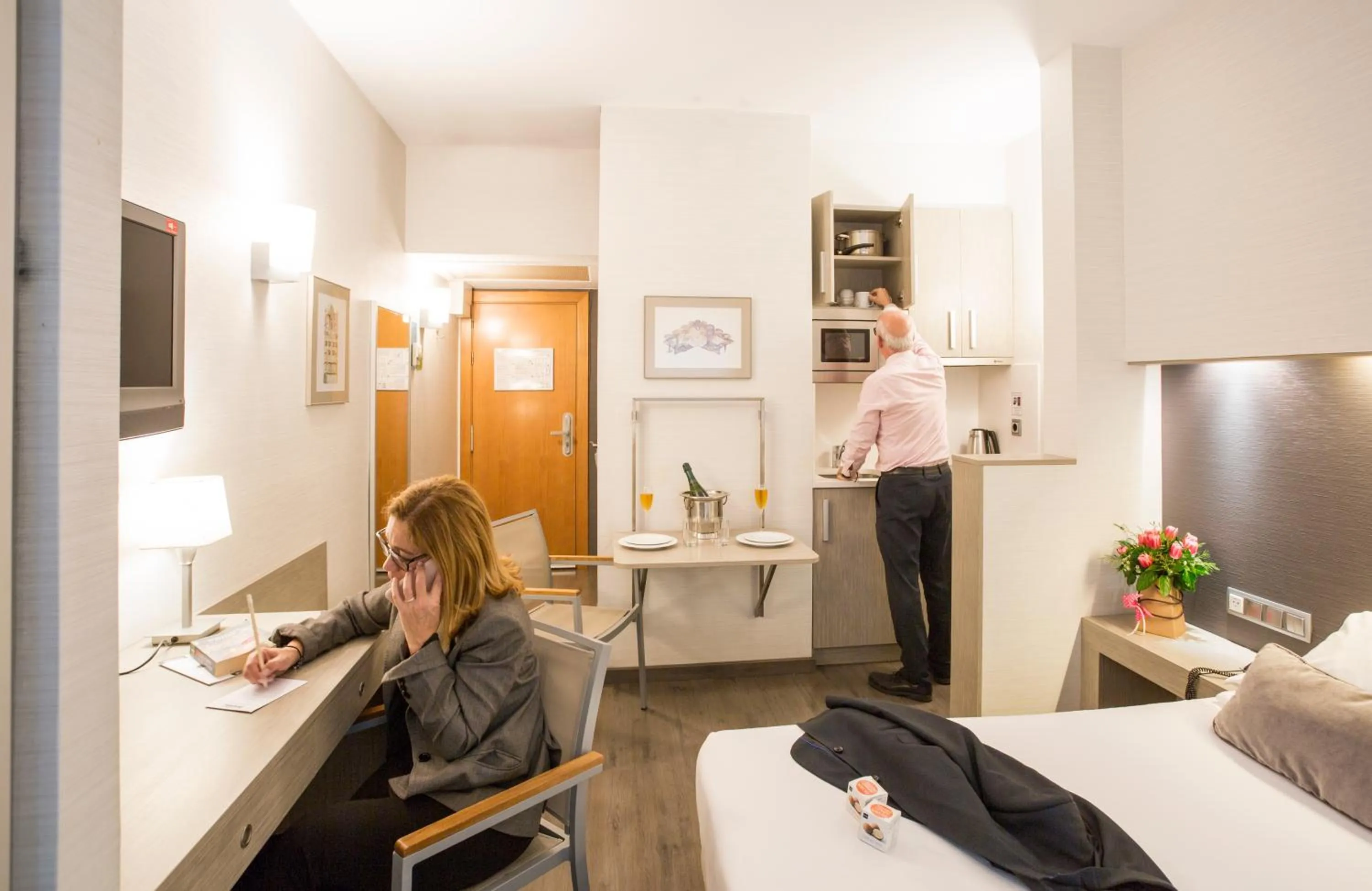 Photo of the whole room, Bed in Aparthotel Silver
