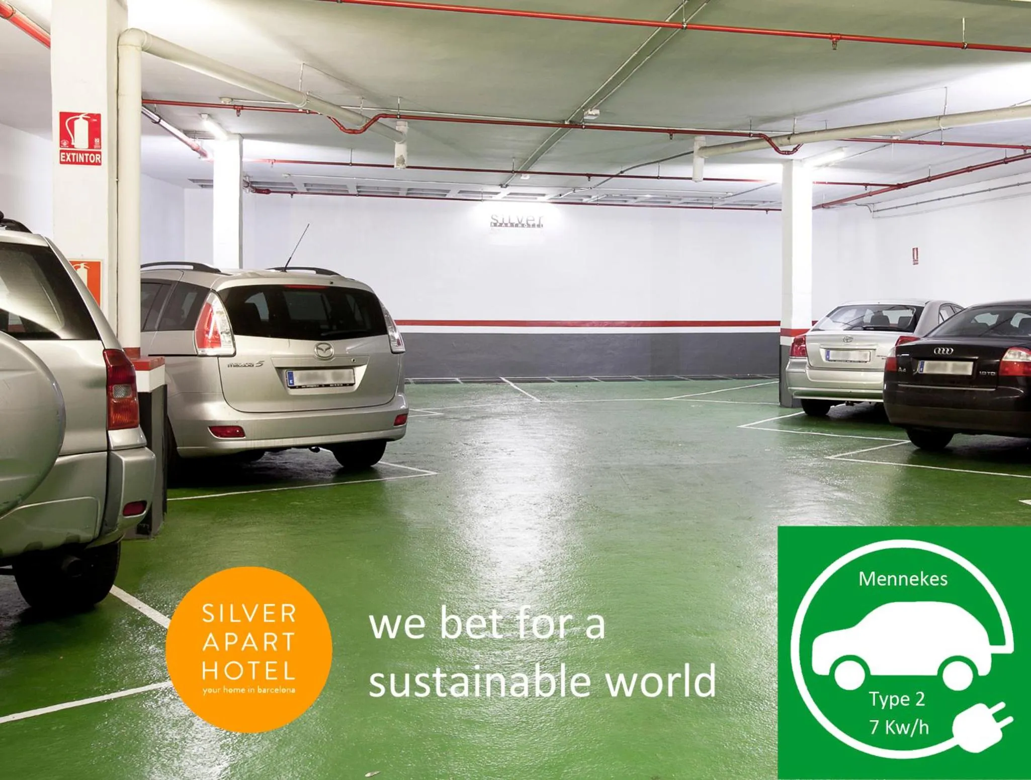 Parking in Aparthotel Silver