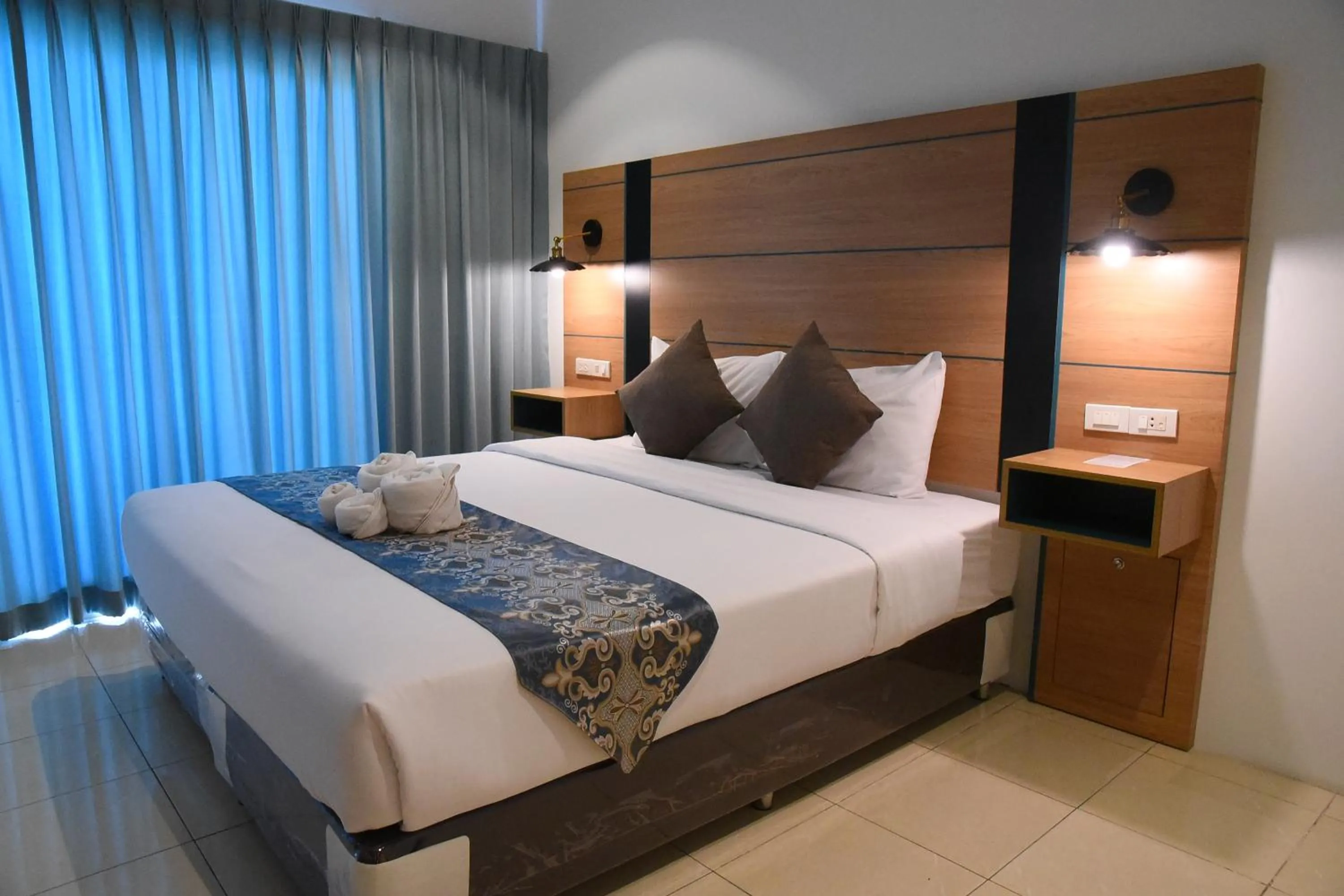 Bed in The Base Inn Pattaya