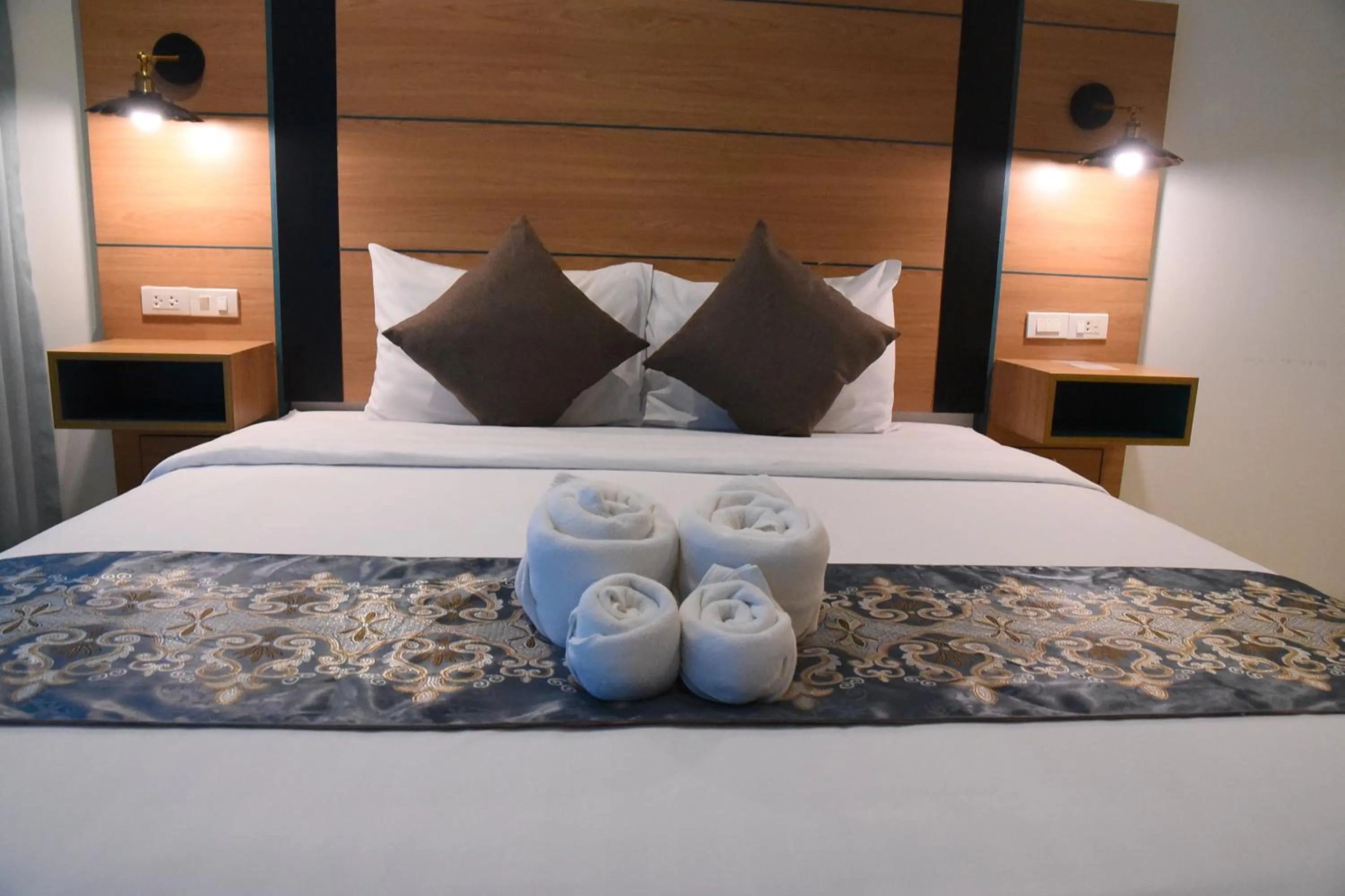 Bed in The Base Inn Pattaya