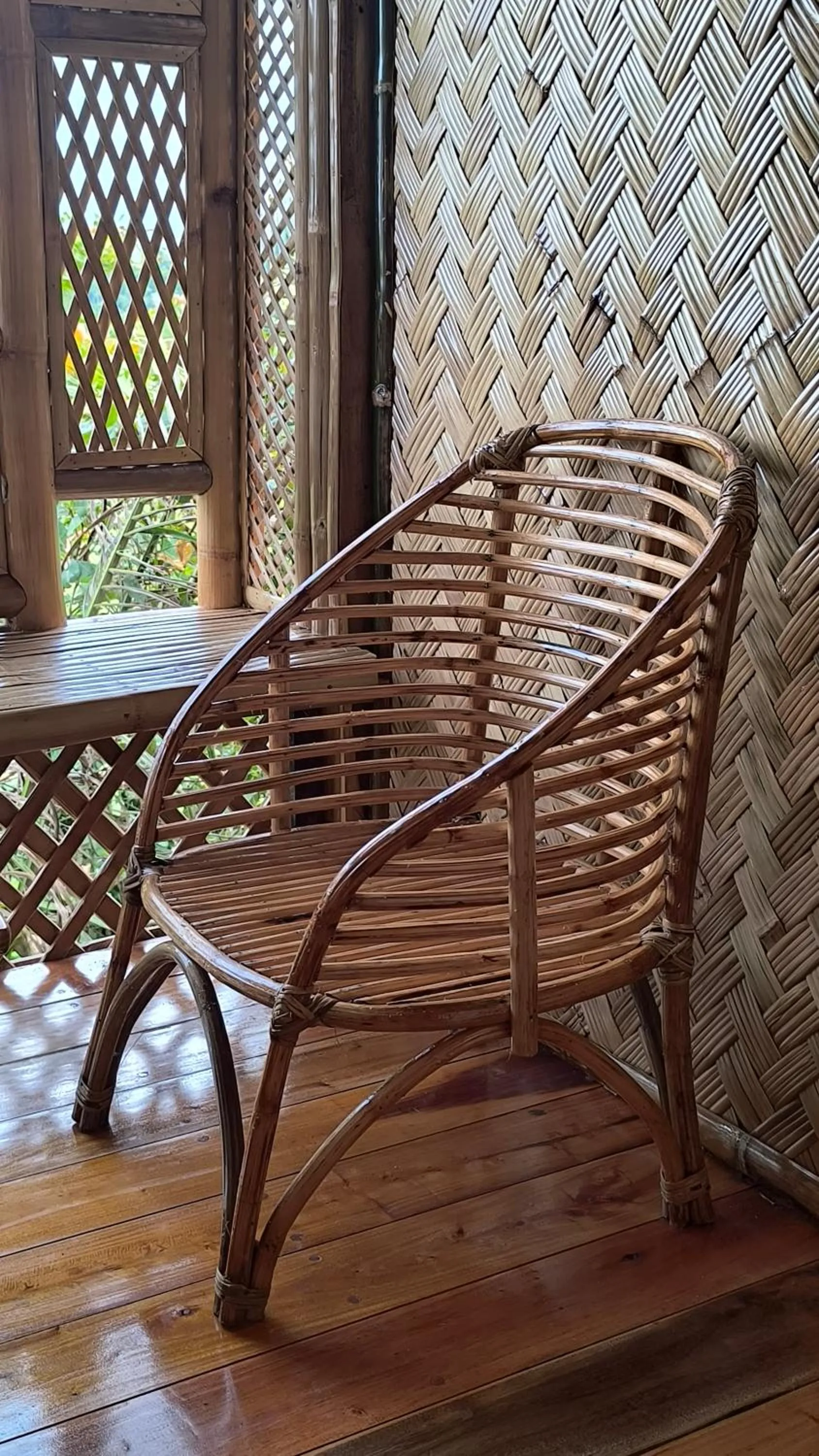 Balcony/Terrace in Ocean Green Eco Lodge