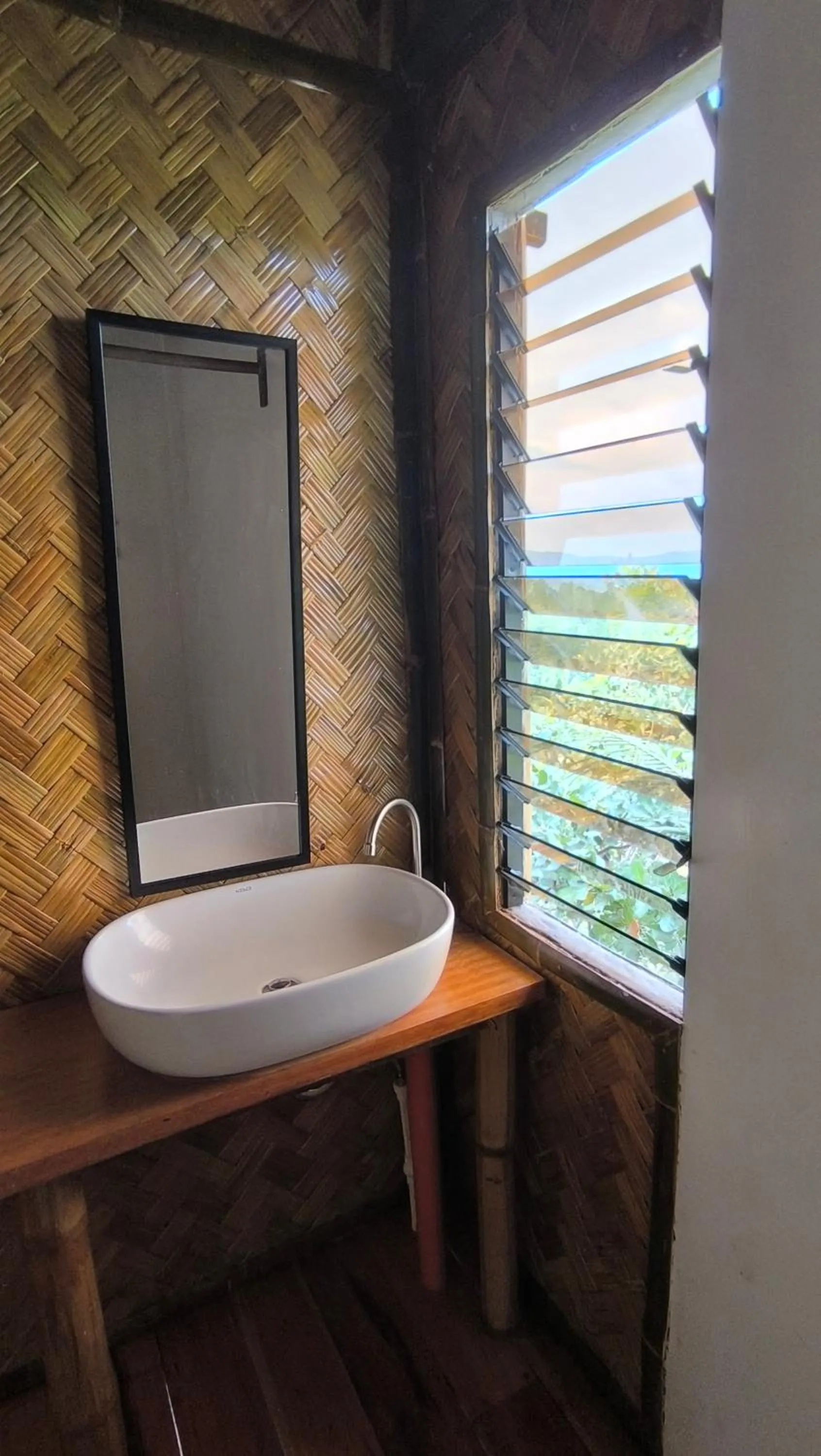 Bathroom in Ocean Green Eco Lodge
