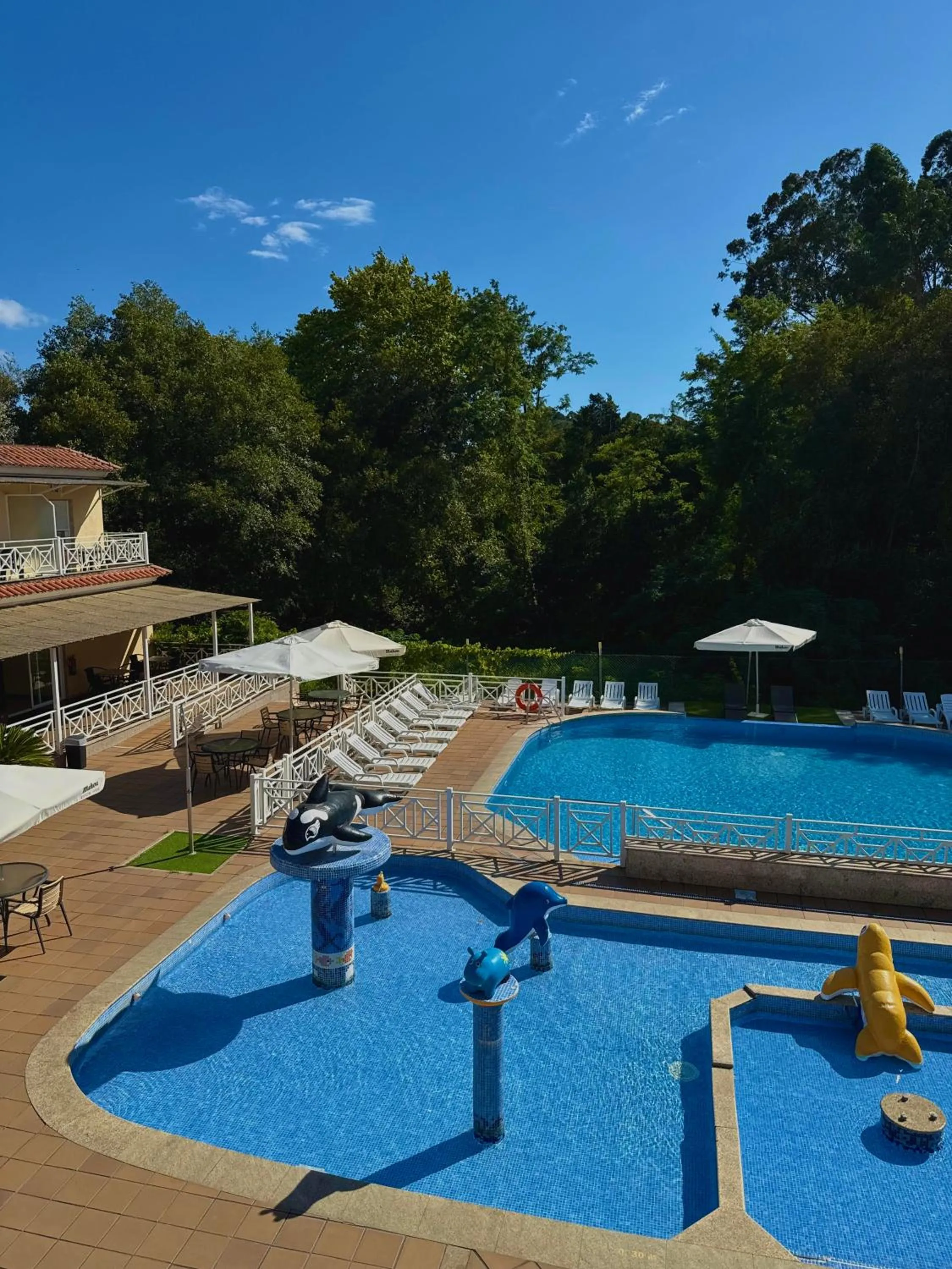 Swimming pool in Sun Galicia Hotel y Apartamentos