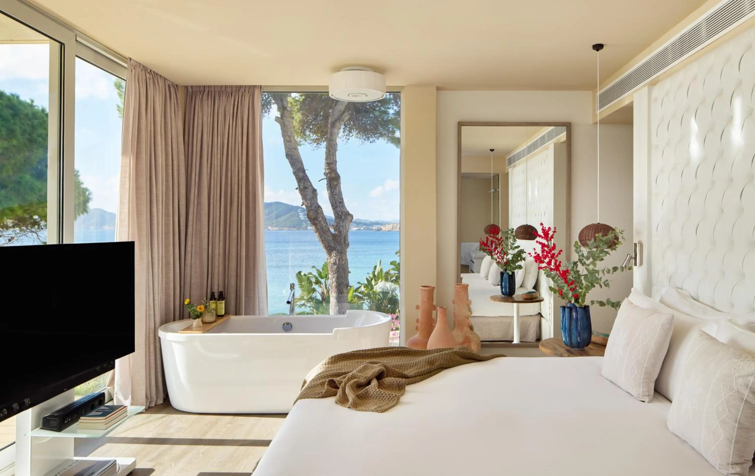 Bed in ME Ibiza - The Leading Hotels of the World