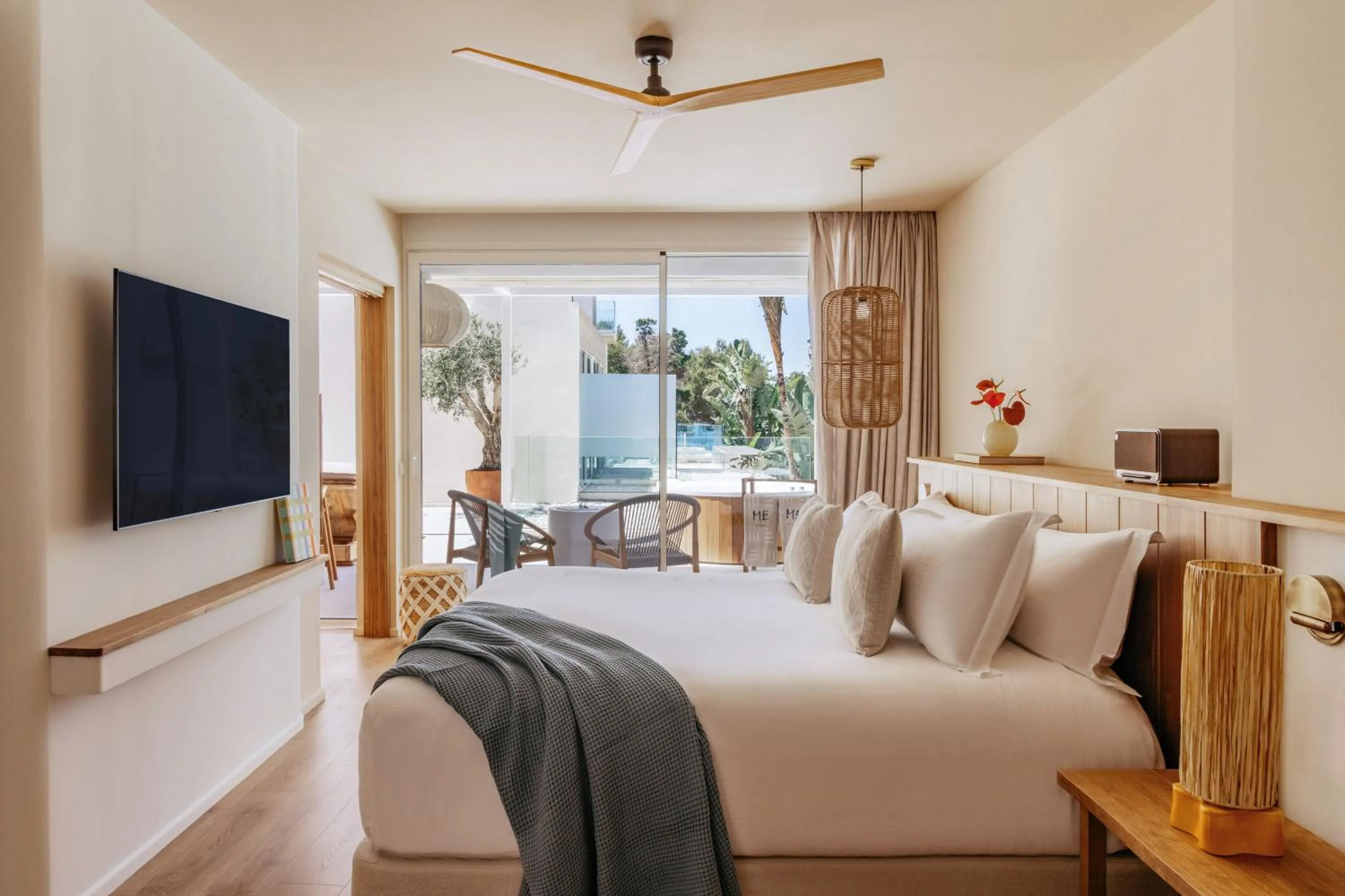 Bed in ME Ibiza - The Leading Hotels of the World