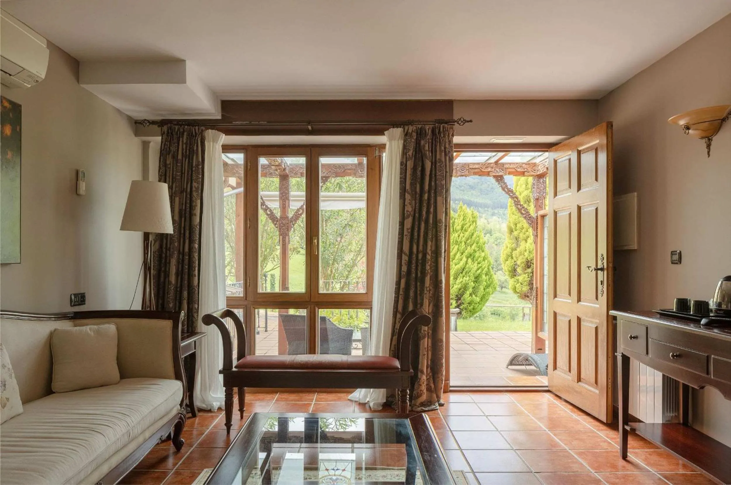 Living room in Hotel & Spa Etxegana