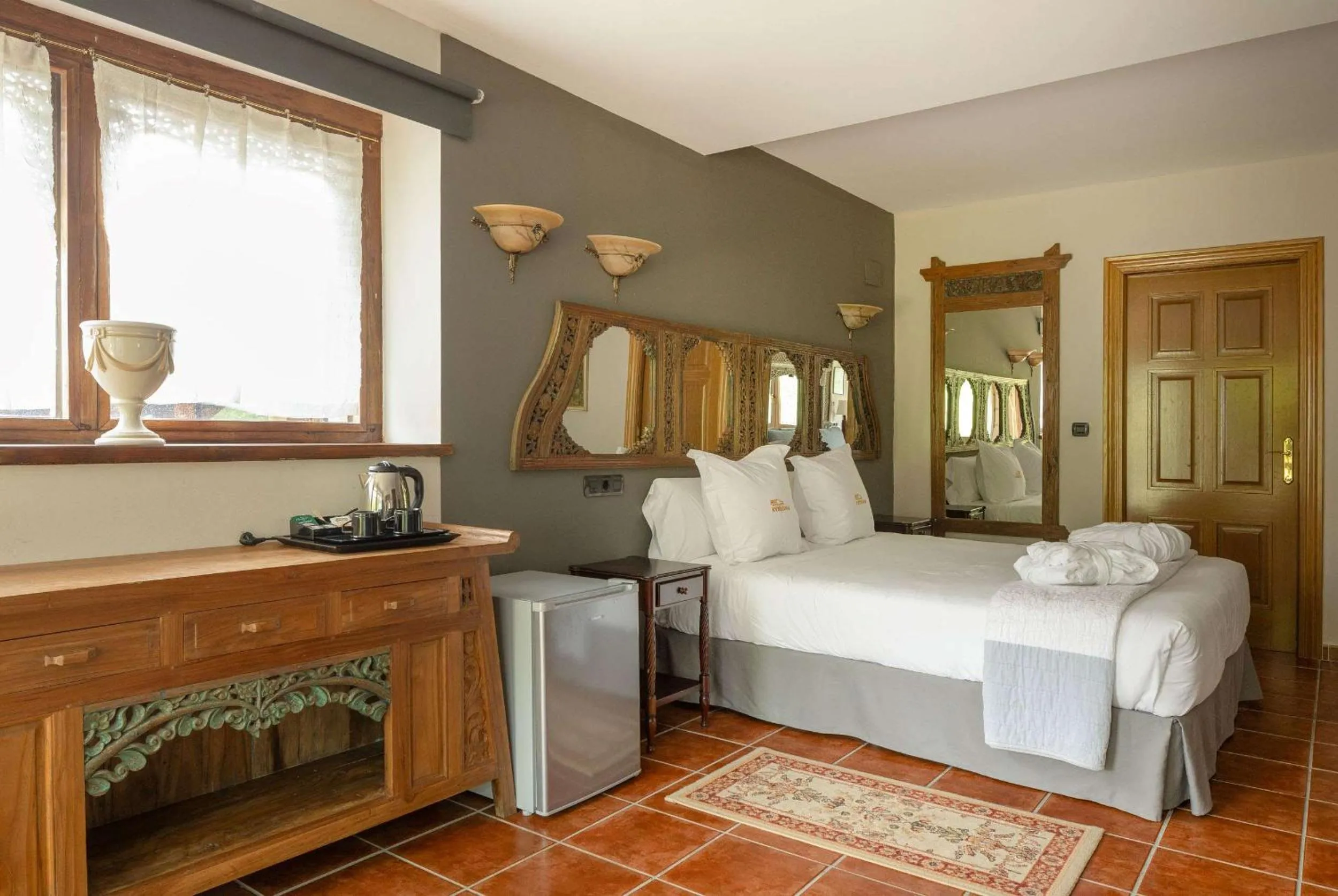 Bed in Hotel & Spa Etxegana