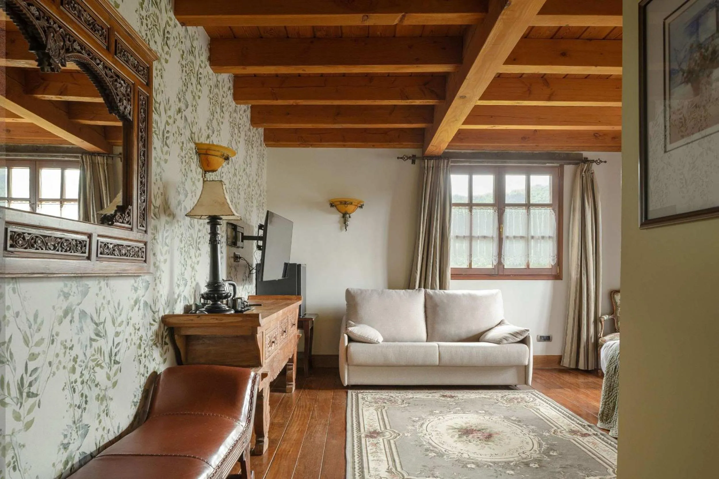Living room in Hotel & Spa Etxegana