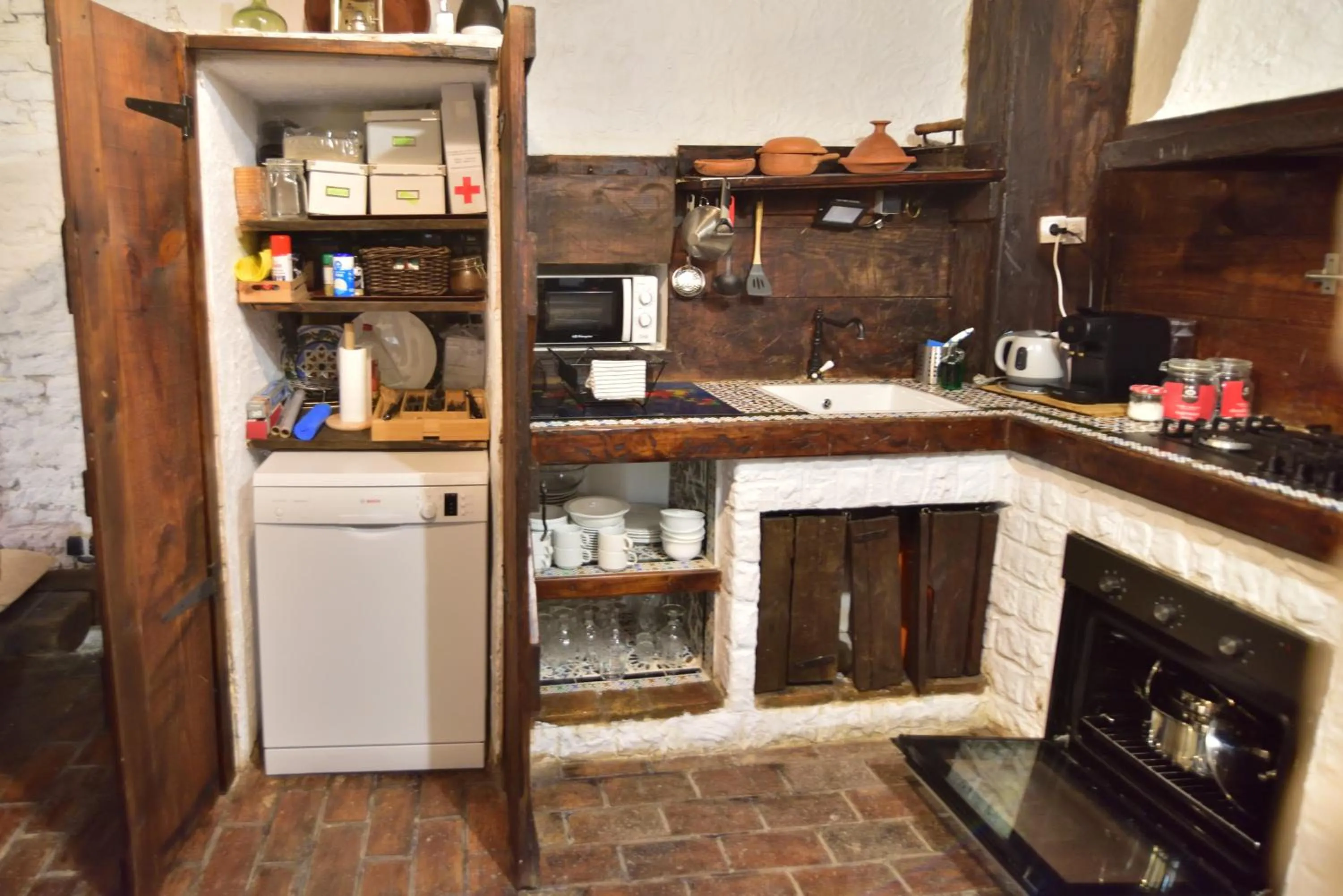 Kitchen or kitchenette in Casa Tenorio Barrio de Santa Cruz