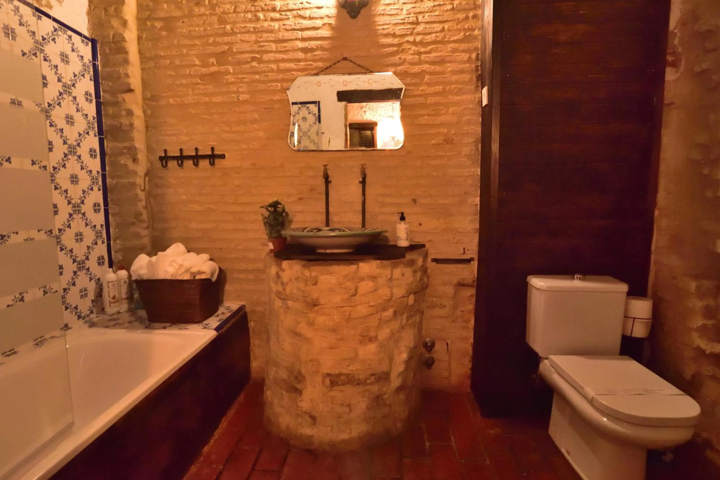 Shower in Casa Tenorio Barrio de Santa Cruz