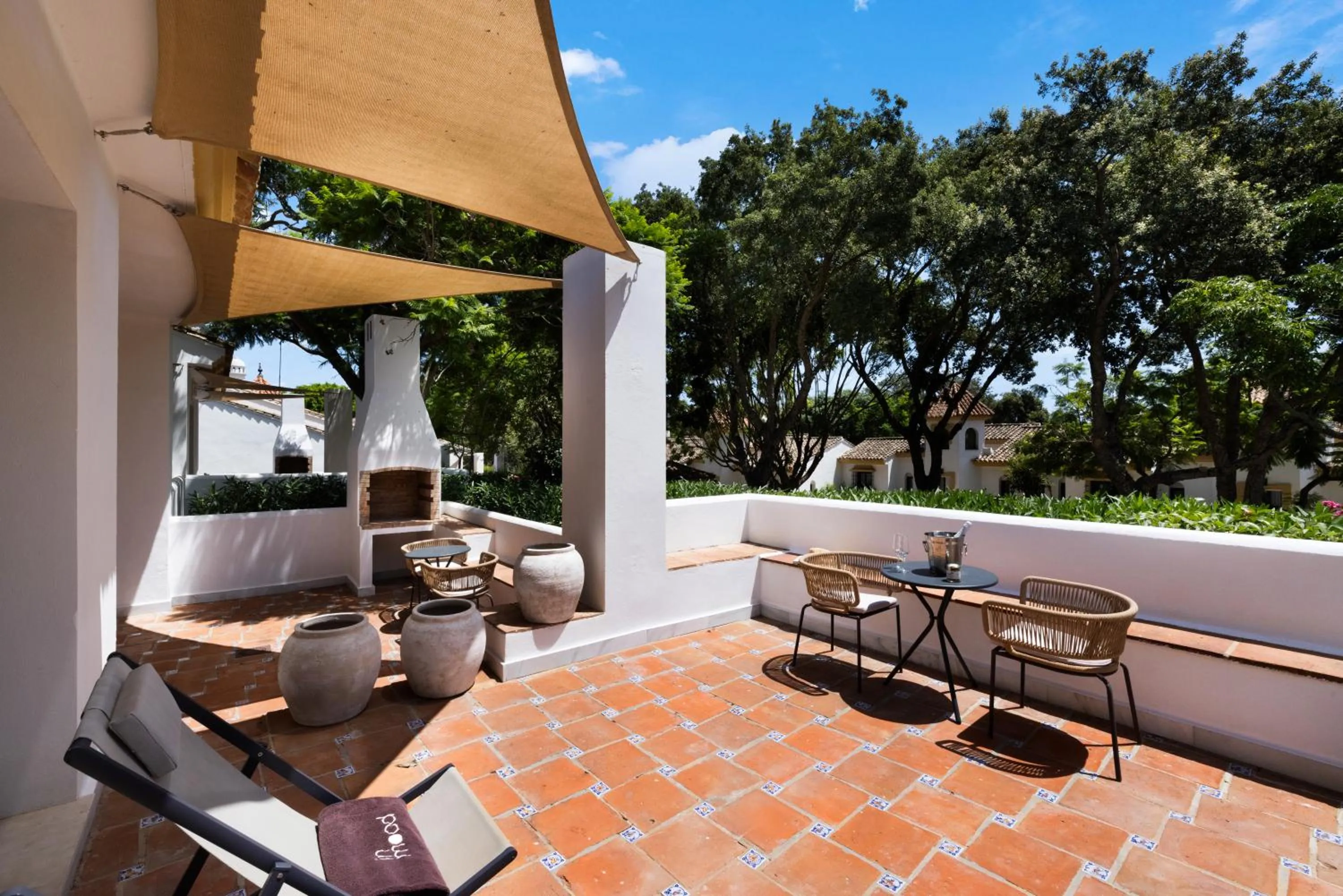 Balcony/Terrace in Hotel Inmood San Roque