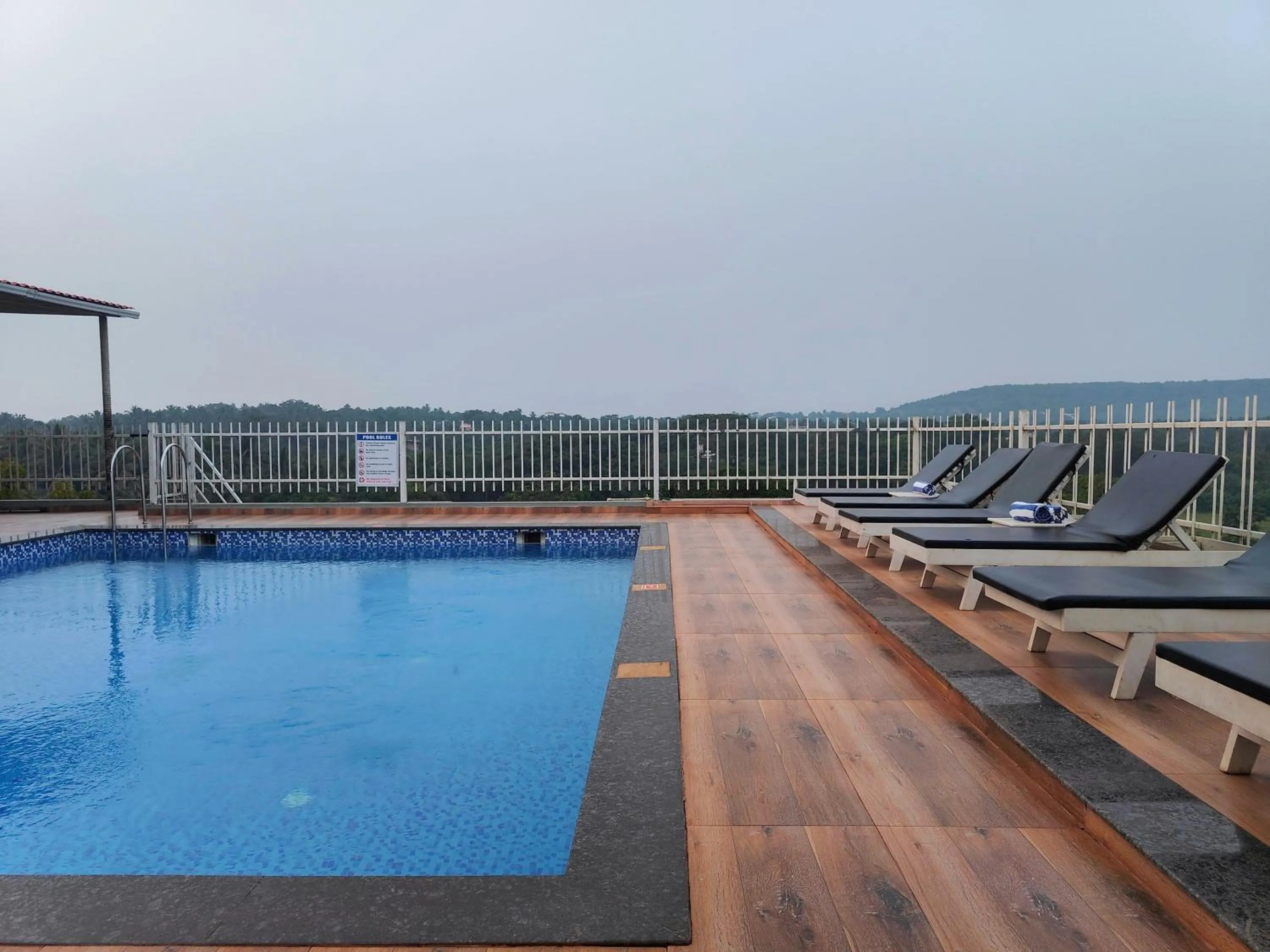 Swimming pool in Vagator Downtown By VDP